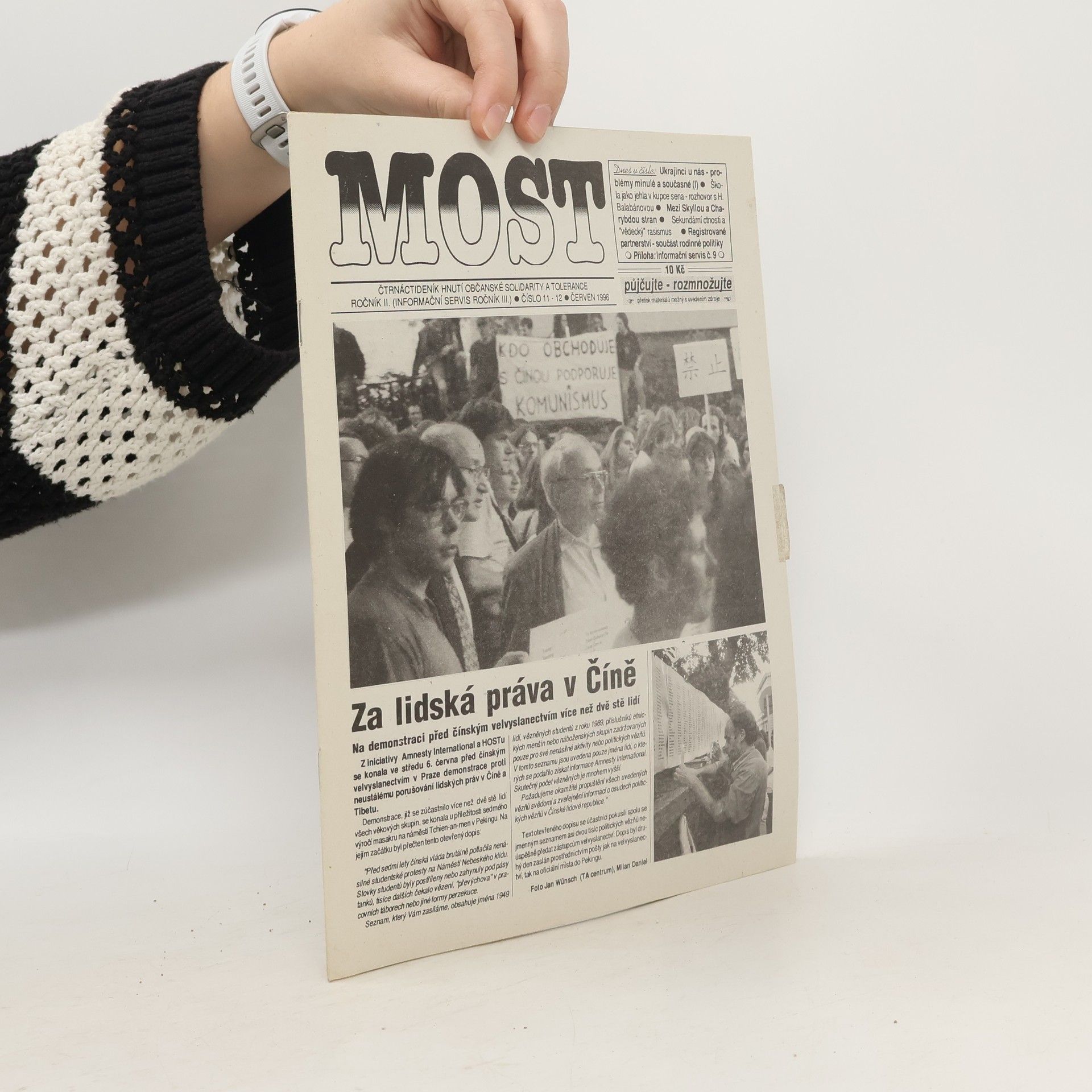 Kolektiv autorů Most. Čtrnáctideník hnutí občanské solidarity a tolerance