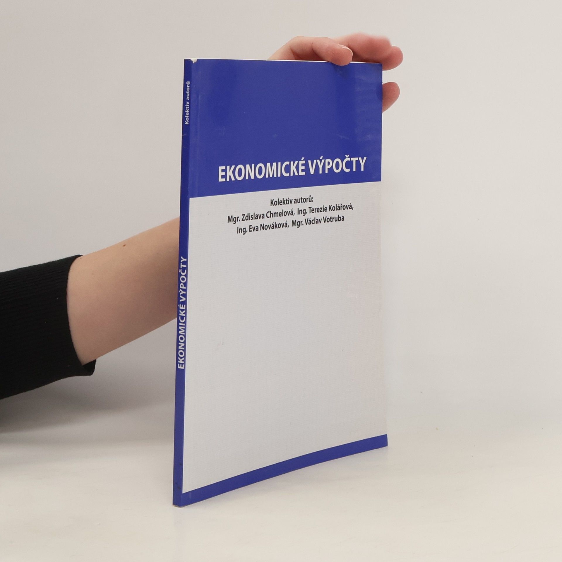 Collectif d'auteurs Ekonomické výpočty