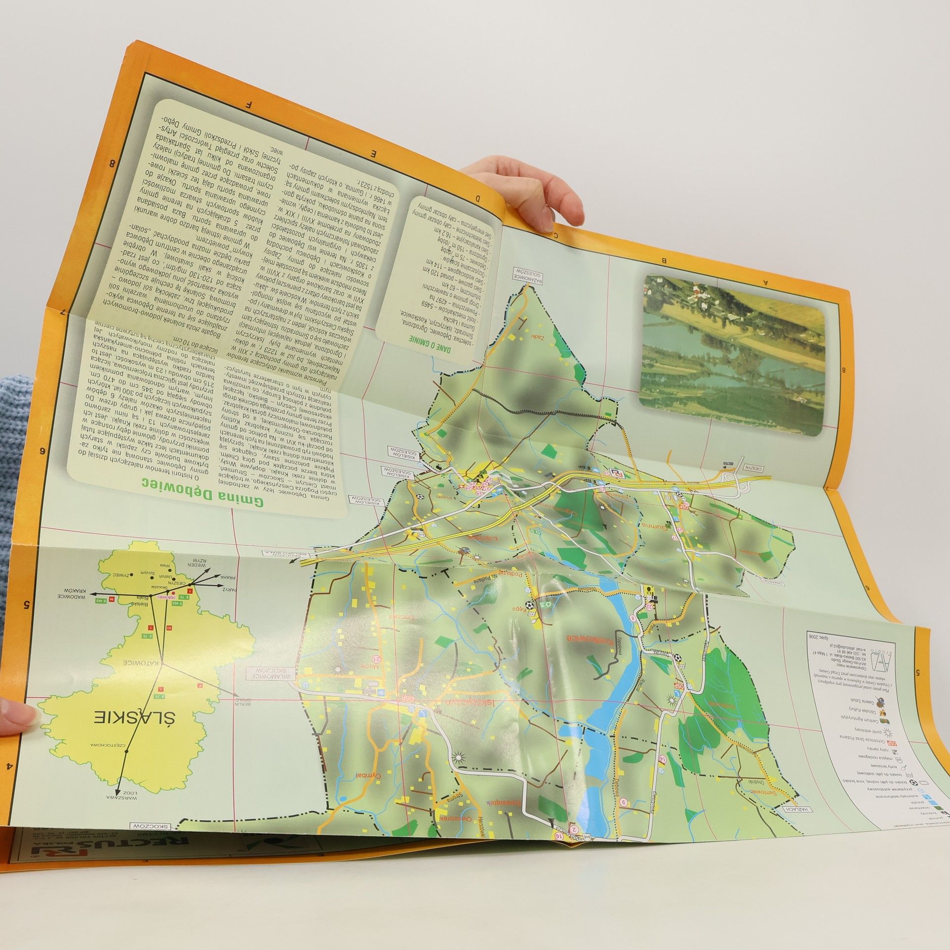 Janusz Szczotka Mapa Gminy Dębowiec