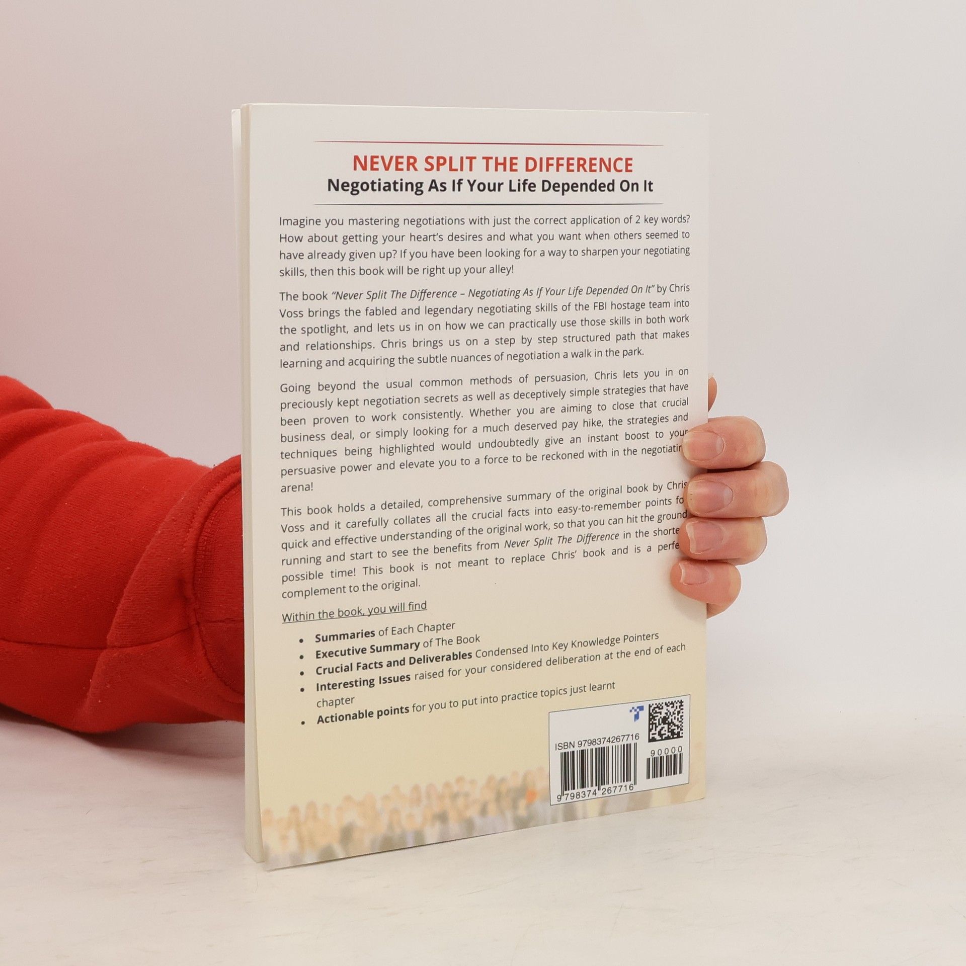 Collectif d'auteurs Summary: Never Split the Difference edition 2