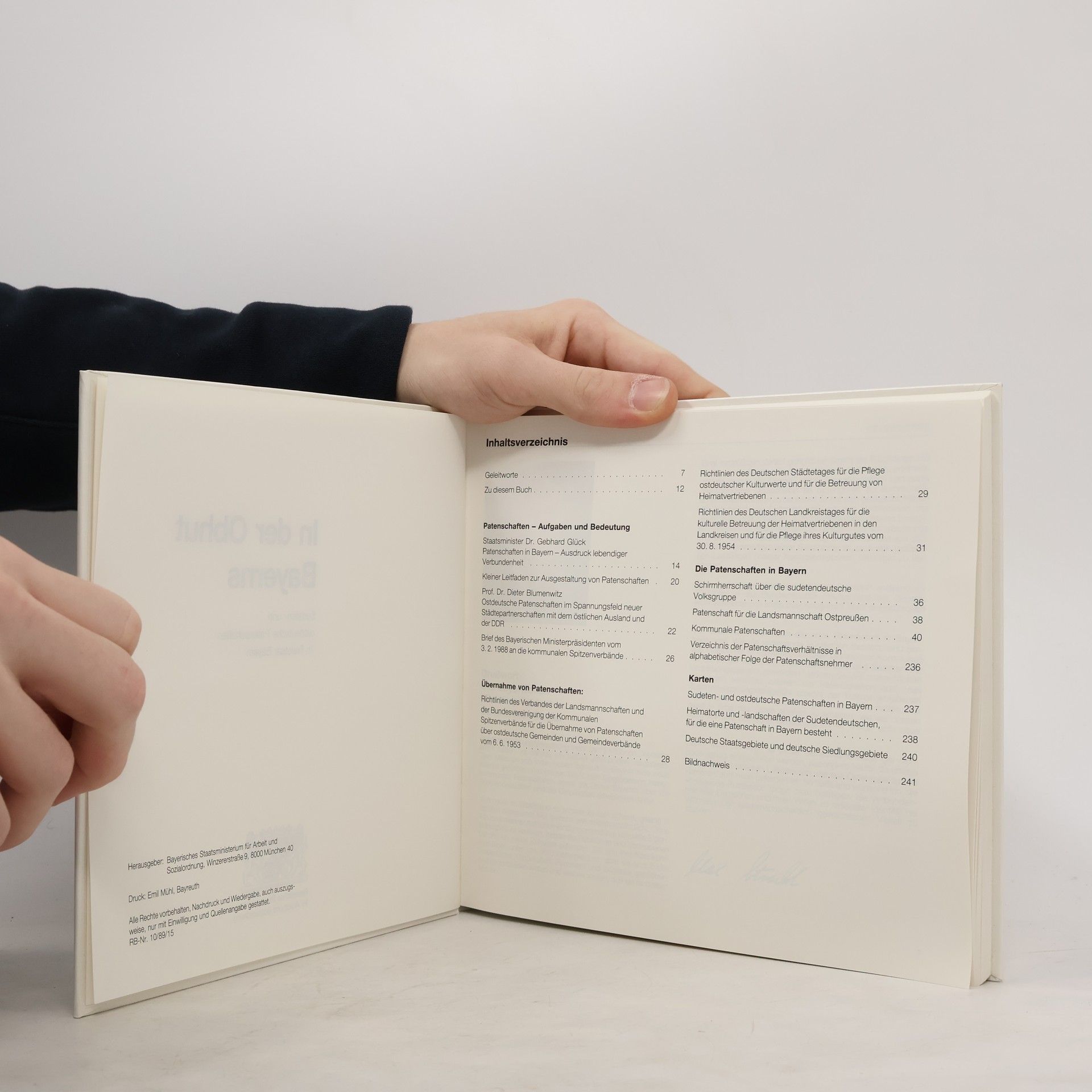 Autorenkollektiv In der Obhut Bayerns