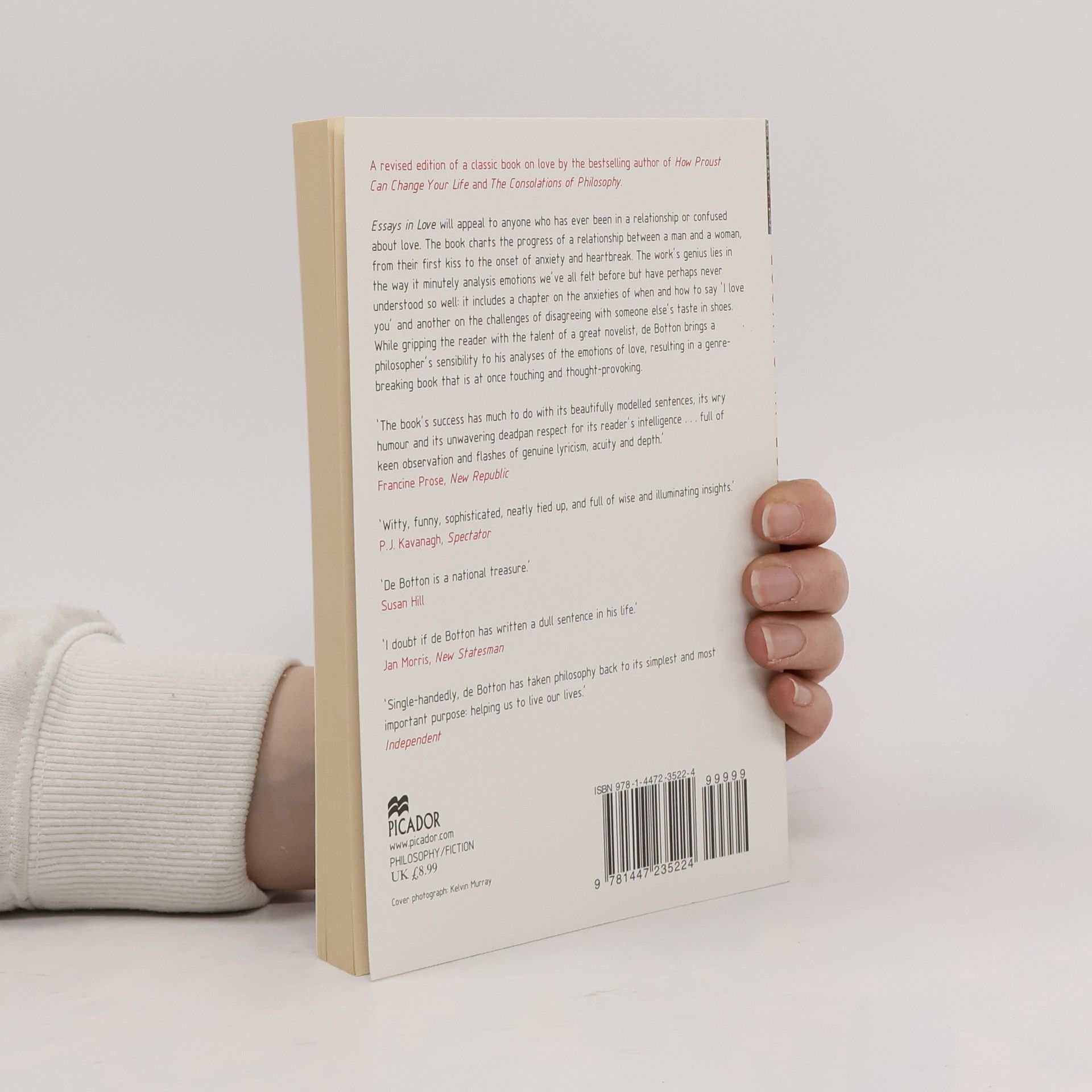 Alain de Botton Essays in Love