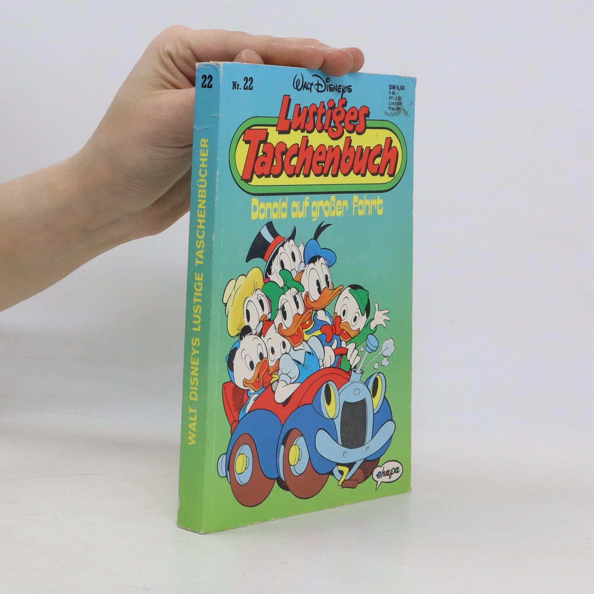 Walt Disney Lustiges Taschenbuch. Donald auf große Fahrt. Nr. 22