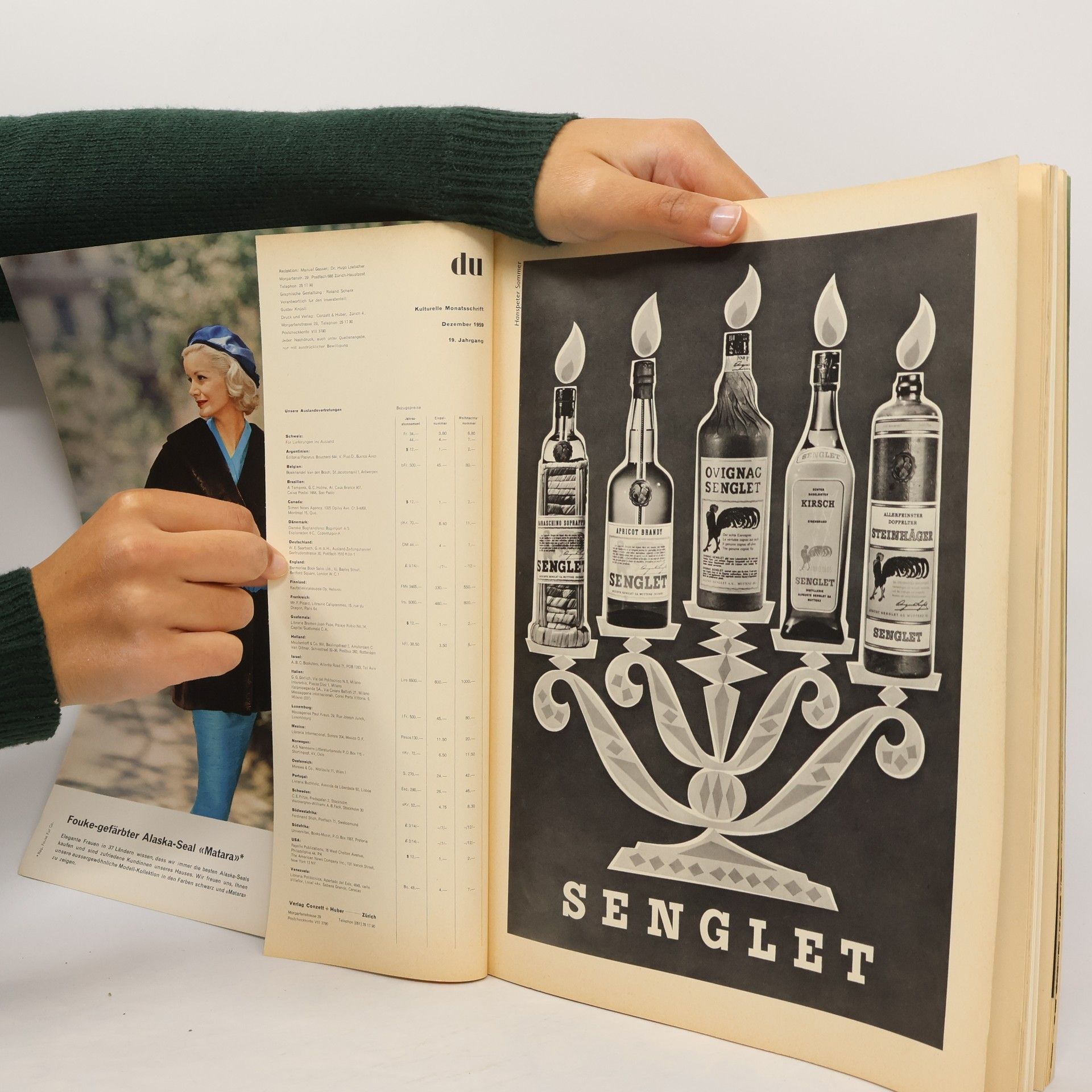 kolektiv Du. Kulturelle Monatsschrift. 12/1959