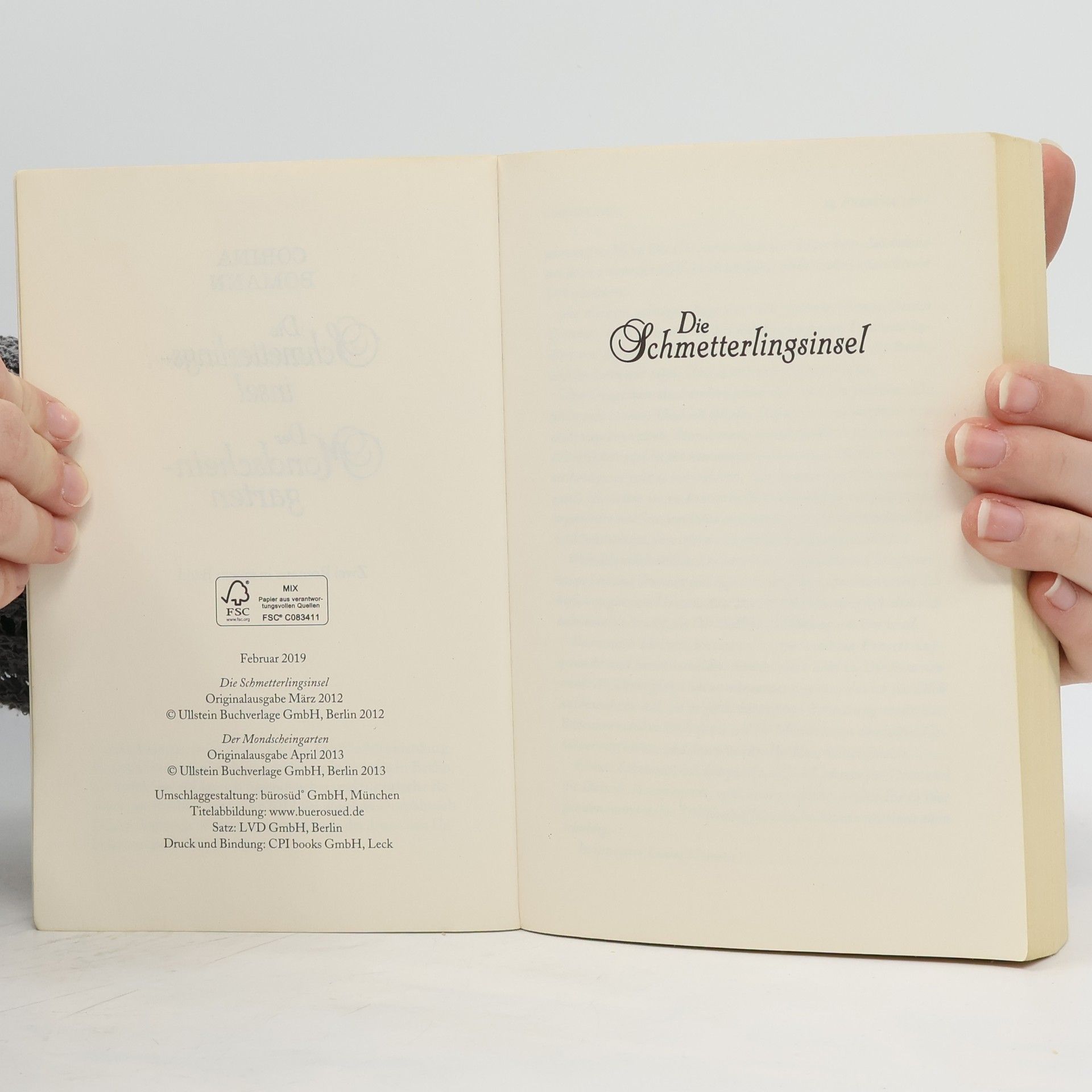 Corina Bomann Die Schmetterlingsinsel. Der Mondscheingarten
