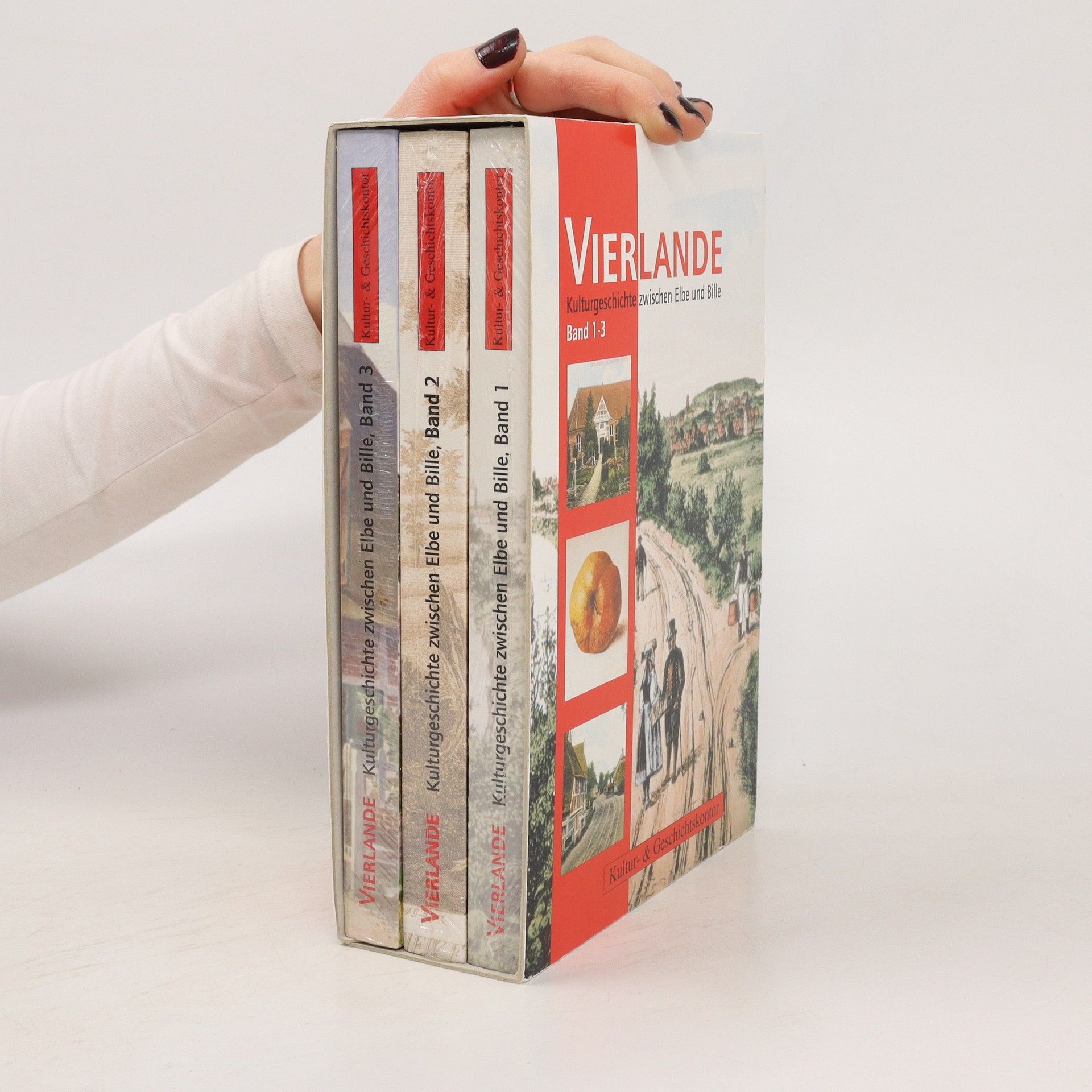 Autorenkollektiv Vierlande: Kulturgeschichte zwischen Elbe und Bille, Band 1-3