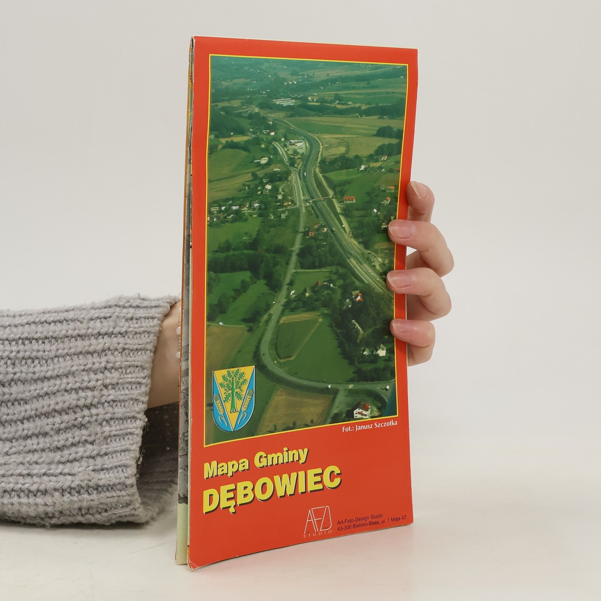 Mapa Gminy Dębowiec