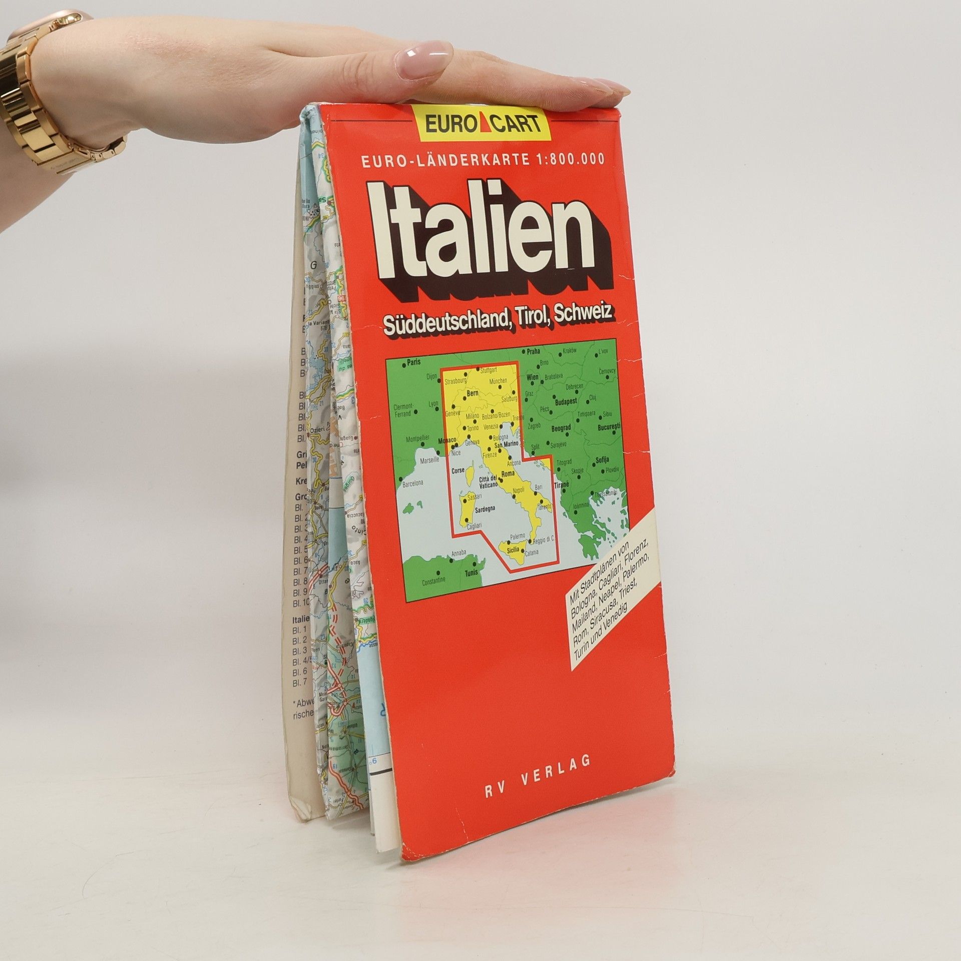 kolektiv Itálie Italien, Italian : s městskými plány: Bologna, Cagliari, Firenze, Milano, Napoli, Palermo, Roma, Siracusa, Trieste, Torino, Venézia
