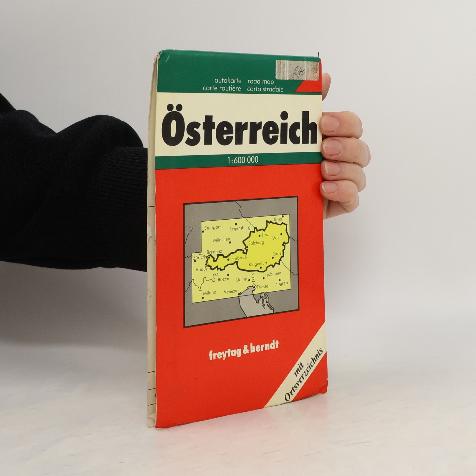 Freytag-Berndt u. Artaria Freytag & Berndt Autokarte Österreich. Austria. Autriche; Austria