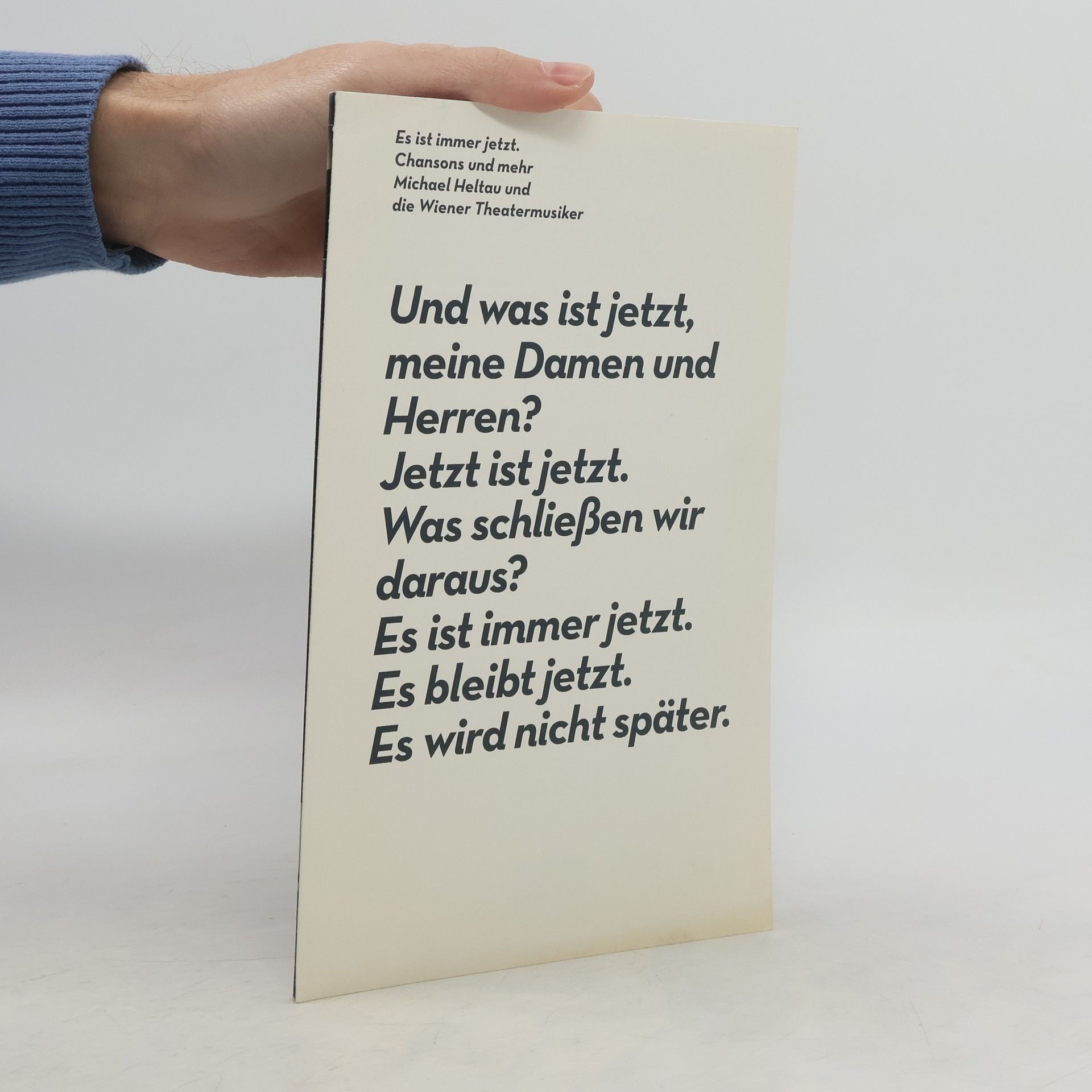 Collectif d'auteurs Chansons und mehr Michael Heltau und die Wiener Theatermusiker