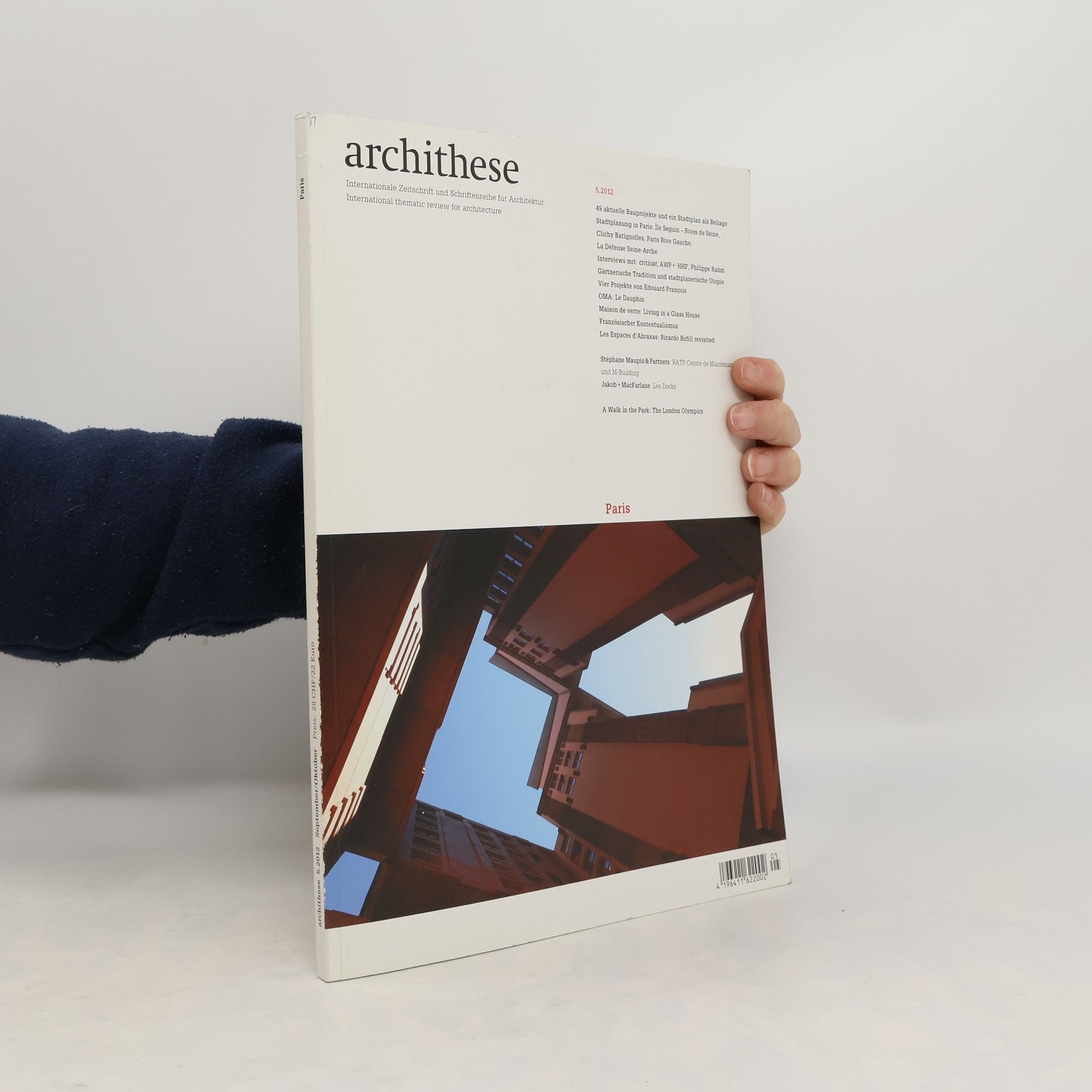 Autorenkollektiv Archithese Paris 5/2012