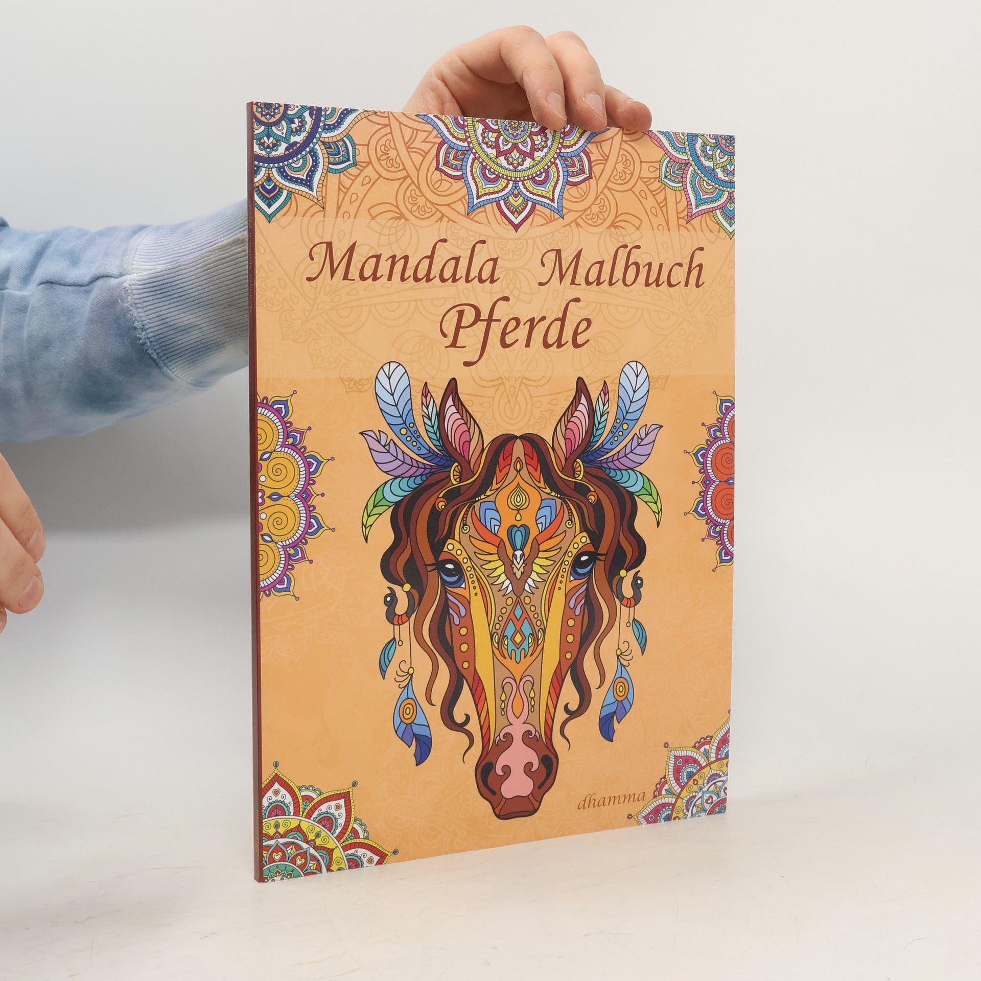 Collectif d'auteurs Mandala Malbuch Pferde