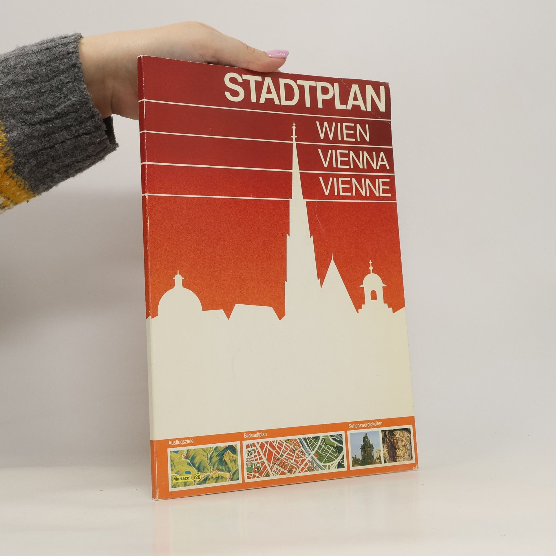 Autorenkollektiv Stadtplan. Wien. Vienna. Vienne