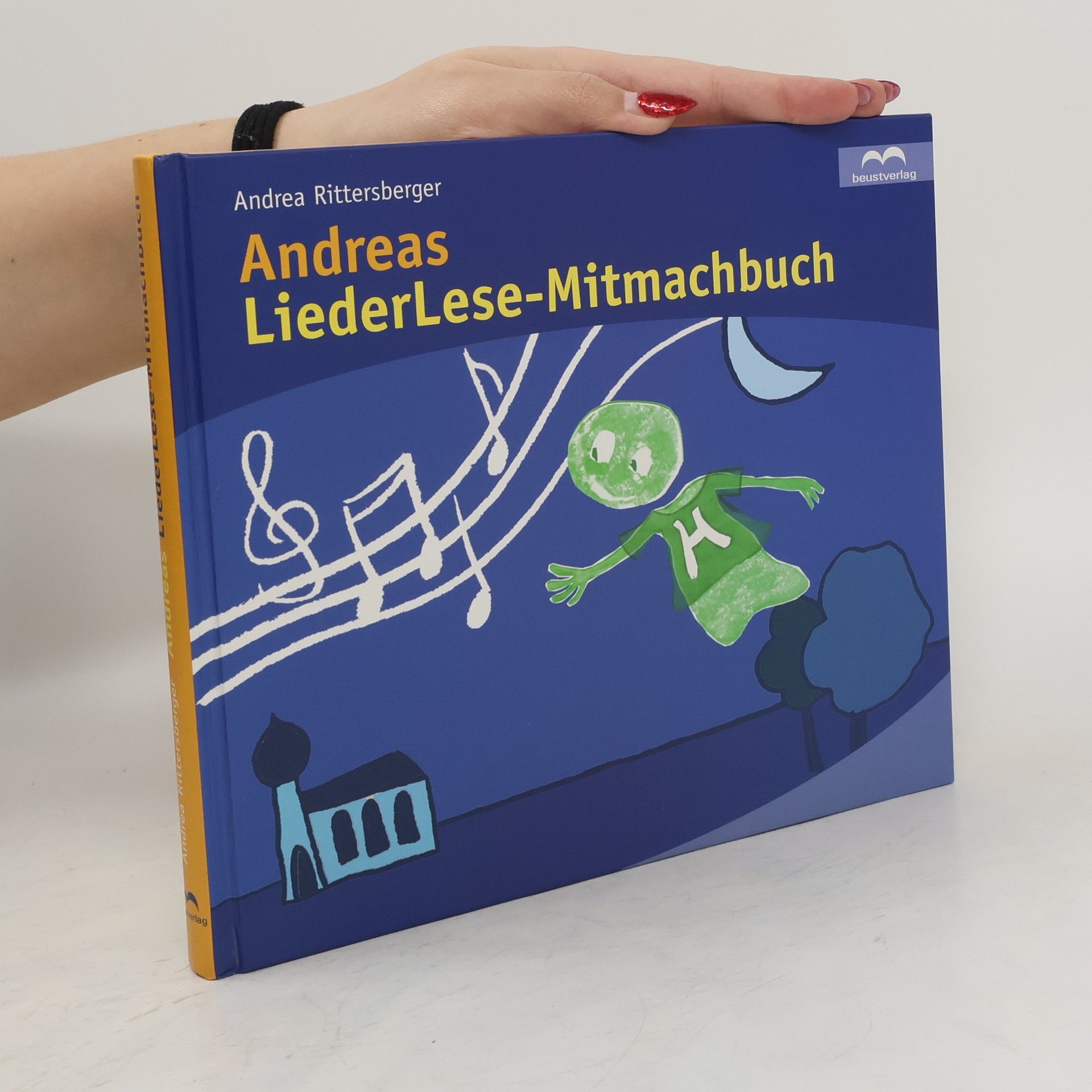 Andreas LiederLeseMitmach-Buch