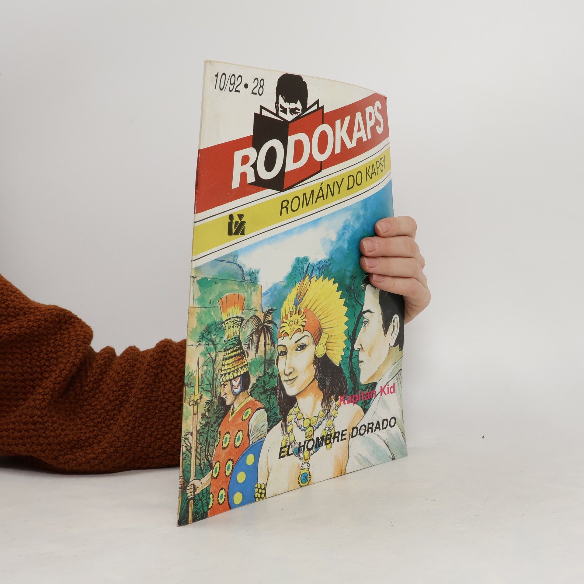 El Hombre Dorado Rodokaps 10/1992 28. Kapitán Kid