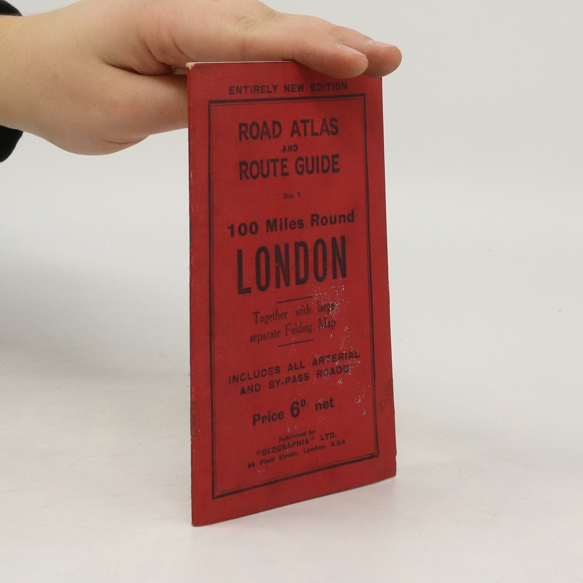 AA.VV. 100 Miles Round London. Road Atlas and Route Guide