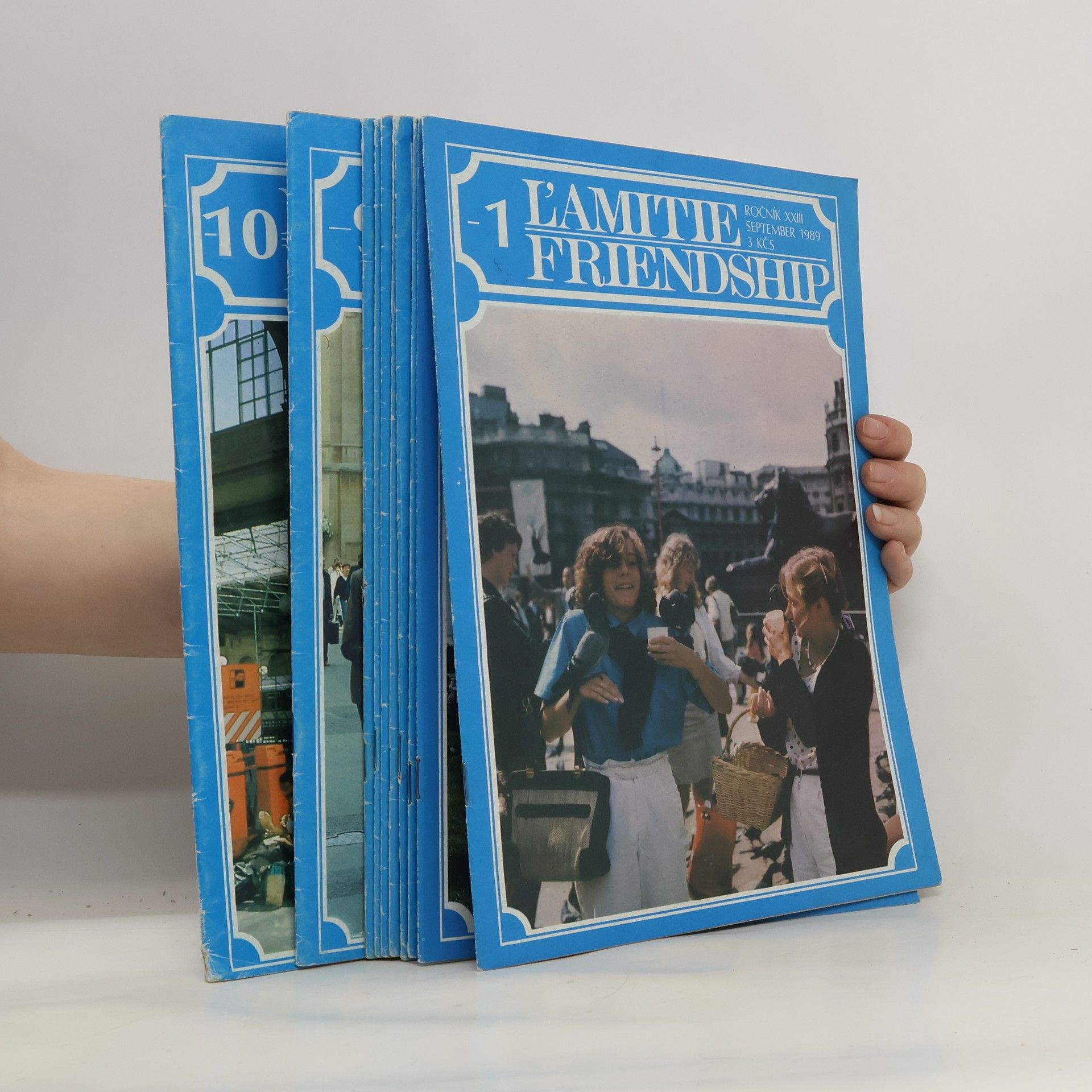 Collectif d'auteurs L´Amitié Friendship. Č. 1-10. Ročník XXIII