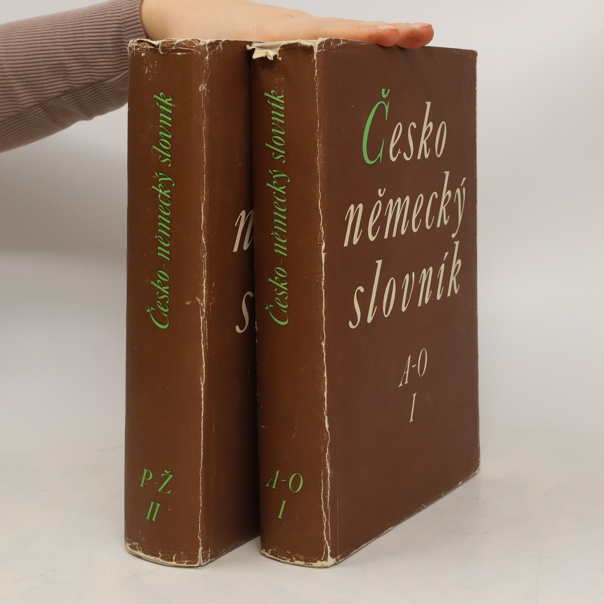 Hugo Siebenschein Česko německý slovník I-II