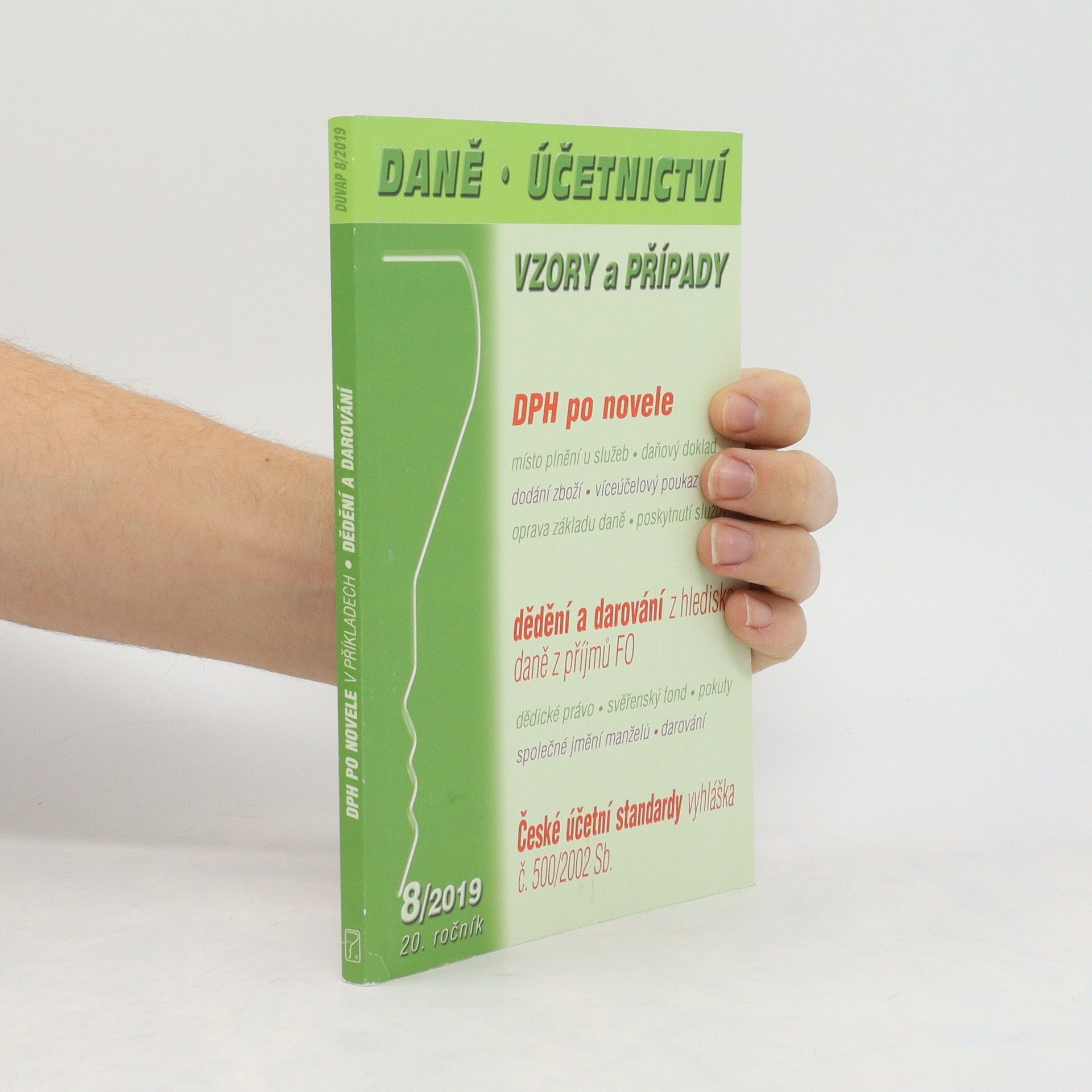 Collectif d'auteurs Daně. Účetnictví 8/2019