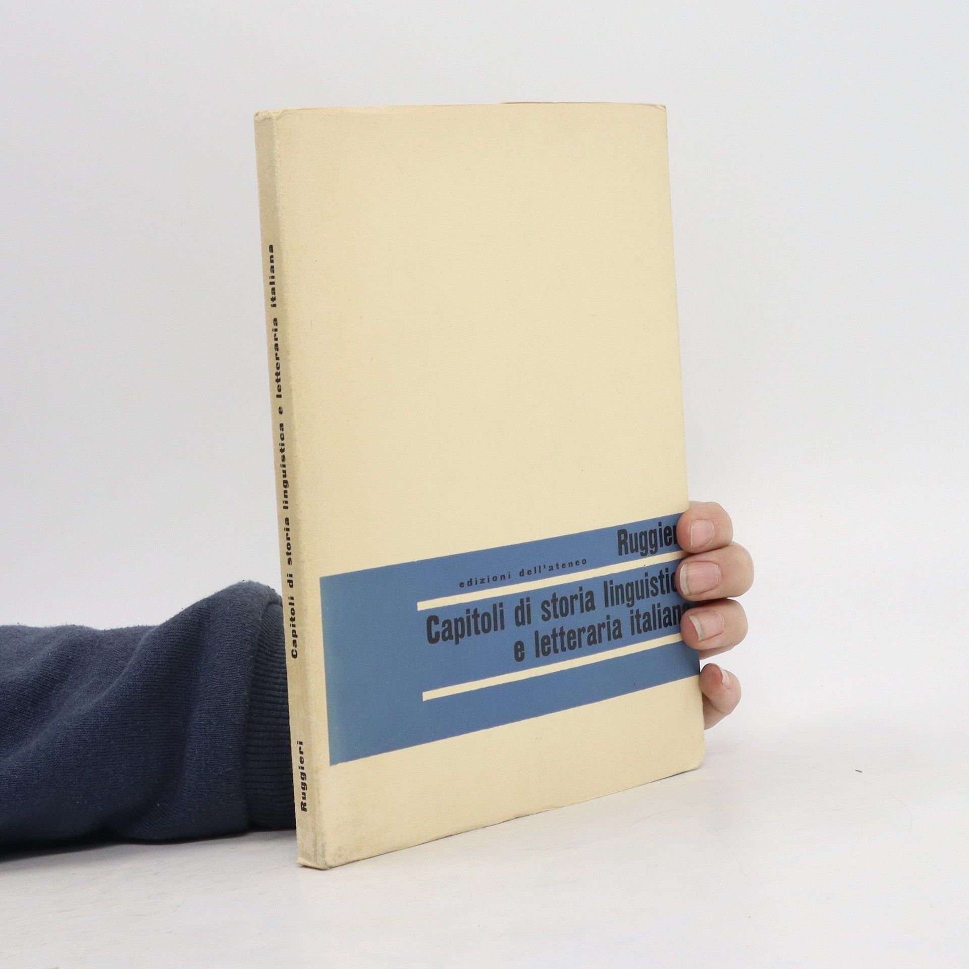 Ruggieri Capitoli di storia linguistica e letteraria italiana