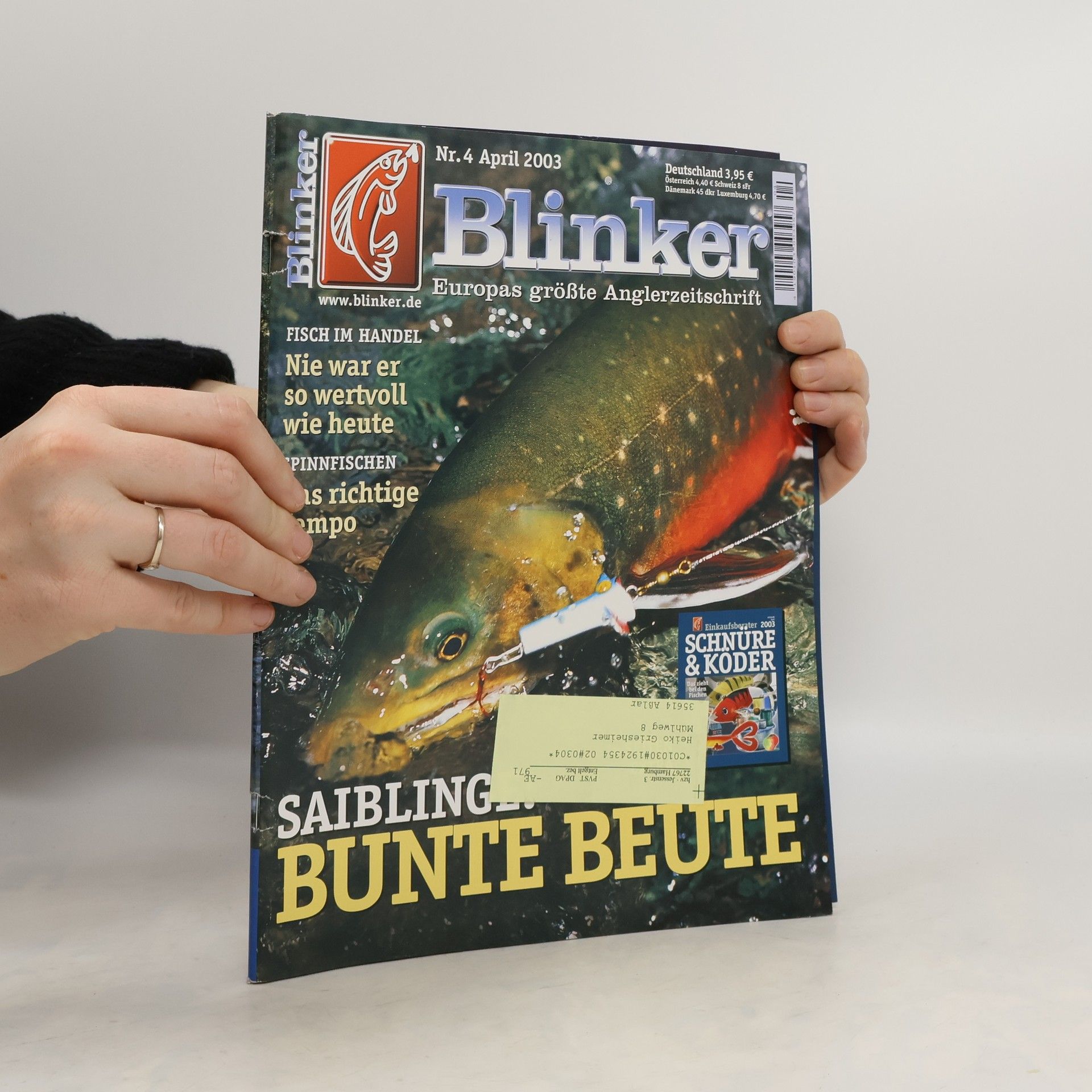 Autorenkollektiv Blinker. Europas größte Anglerzeitschrift 4/2003
