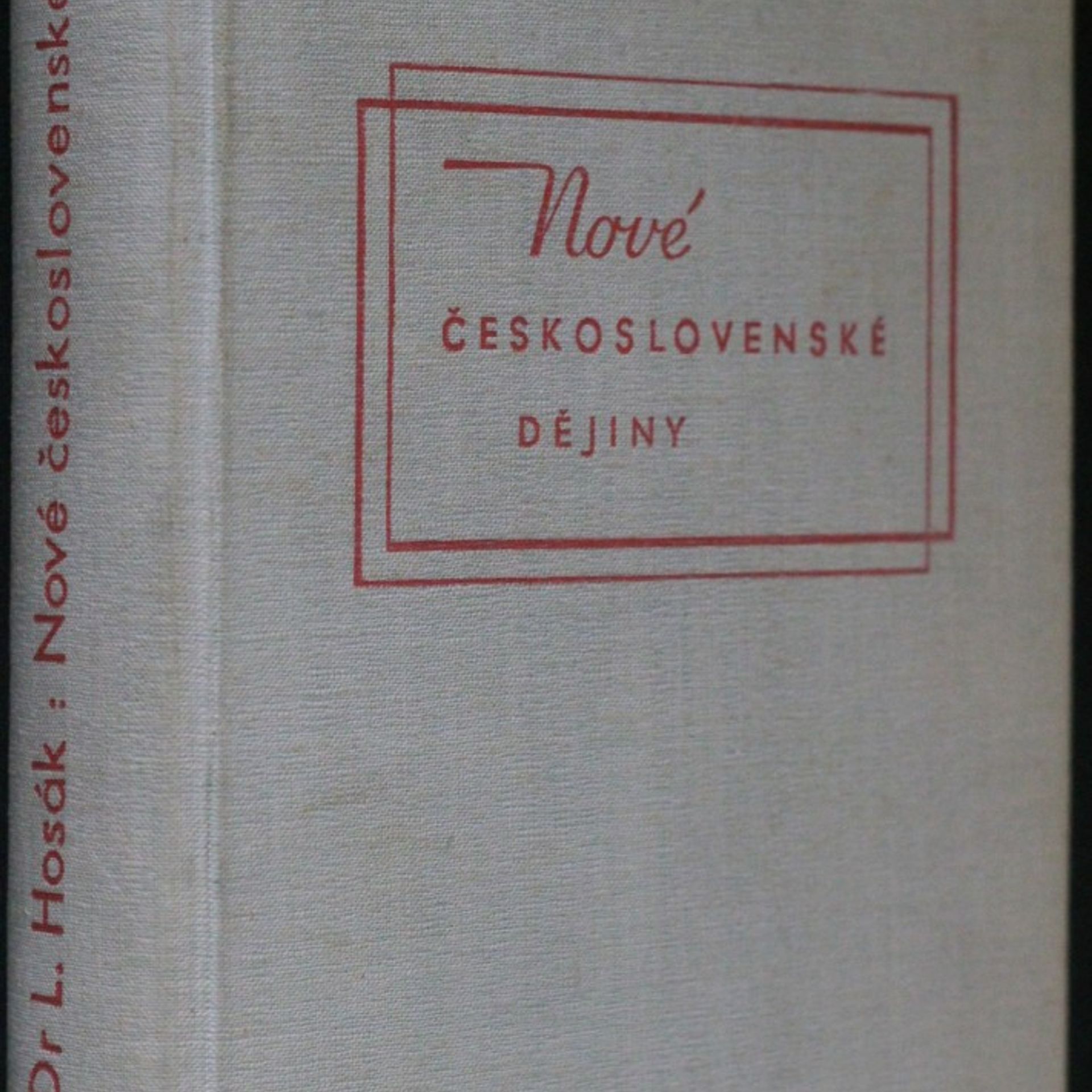 Ladislav Hosák Nové československé dějiny
