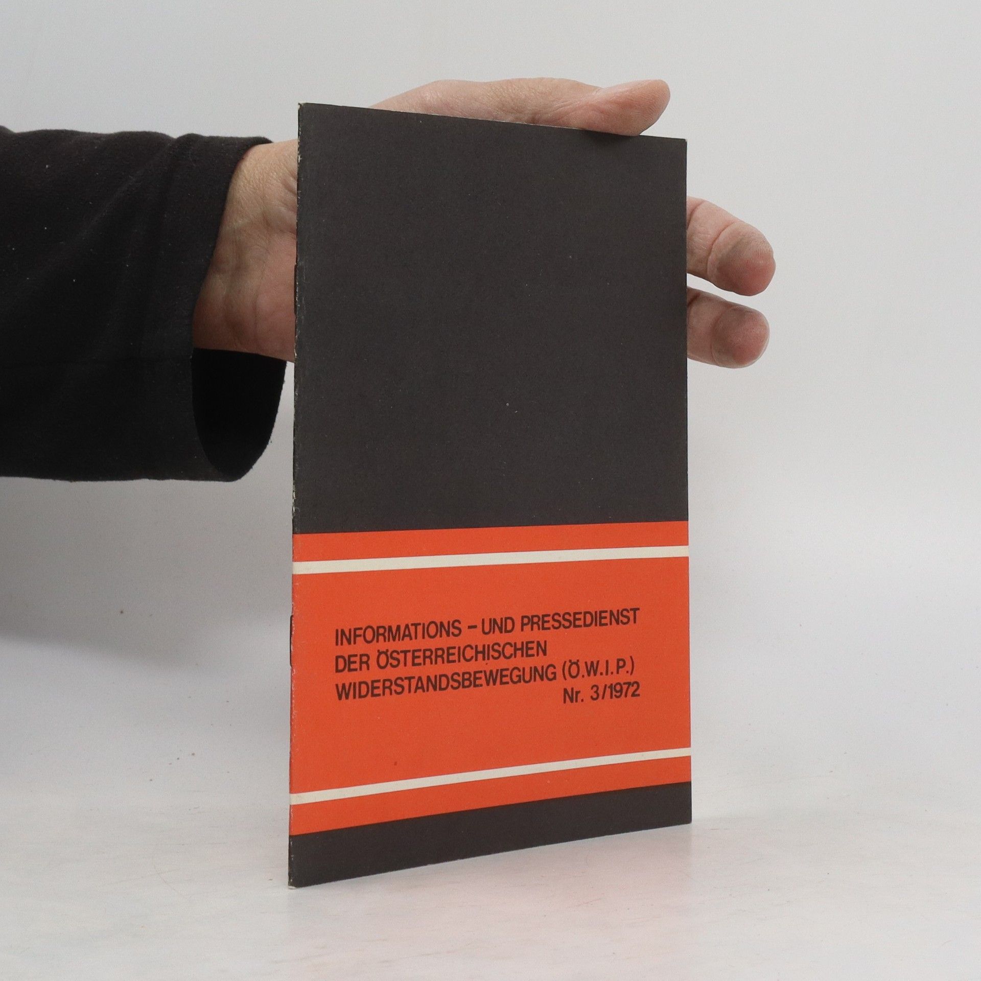 kolektiv Informations- und Pressedienst der Österreichischen Widerstandsbewegung. Nr. 3/1972