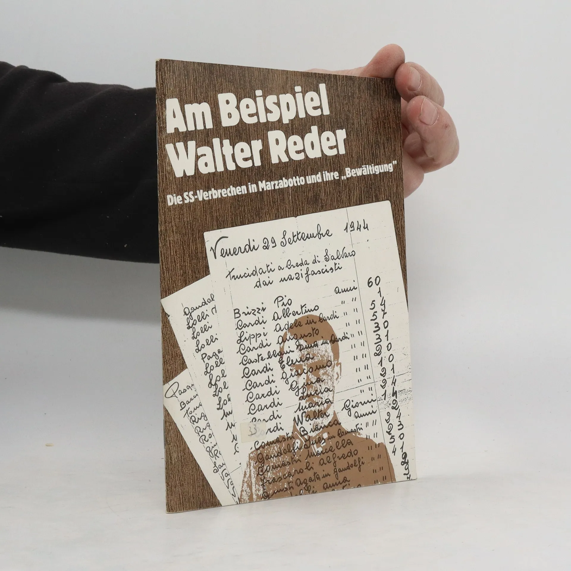 Am Beispiel Walter Reder - Christian S. Ortner - knihobot.cz