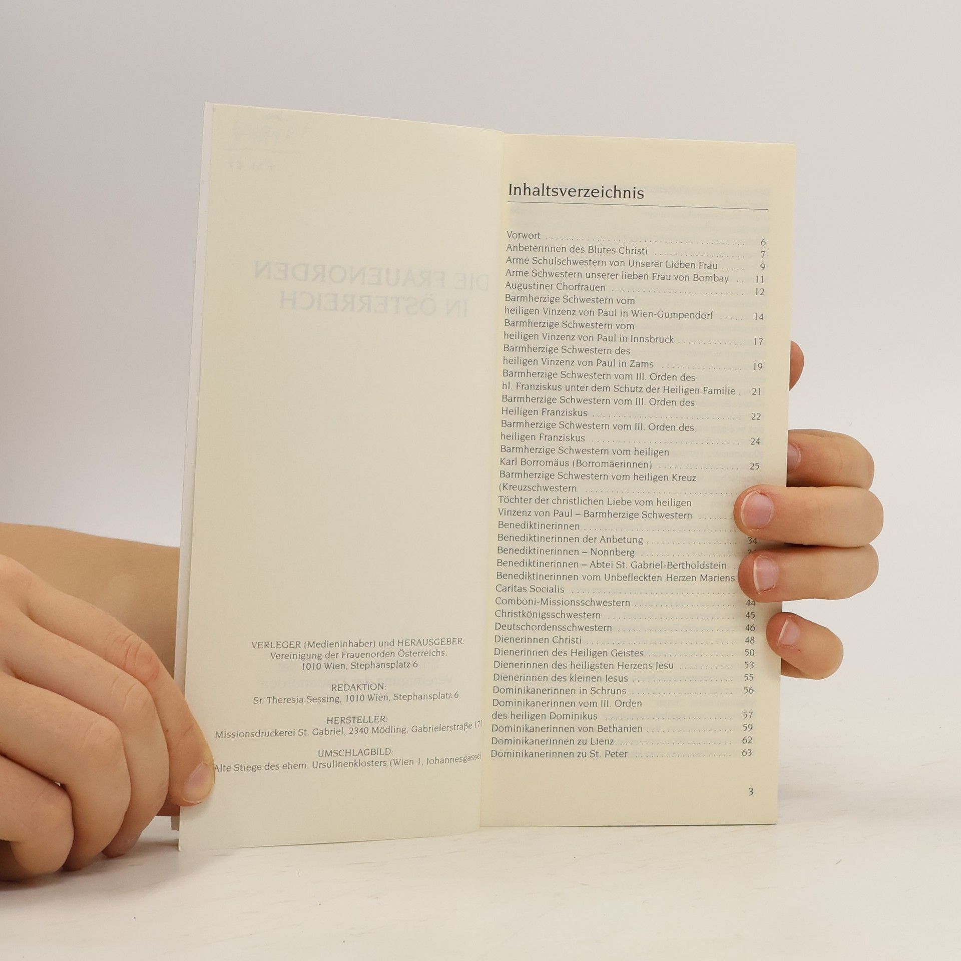 Autorenkollektiv Die Frauenorden in Österreich