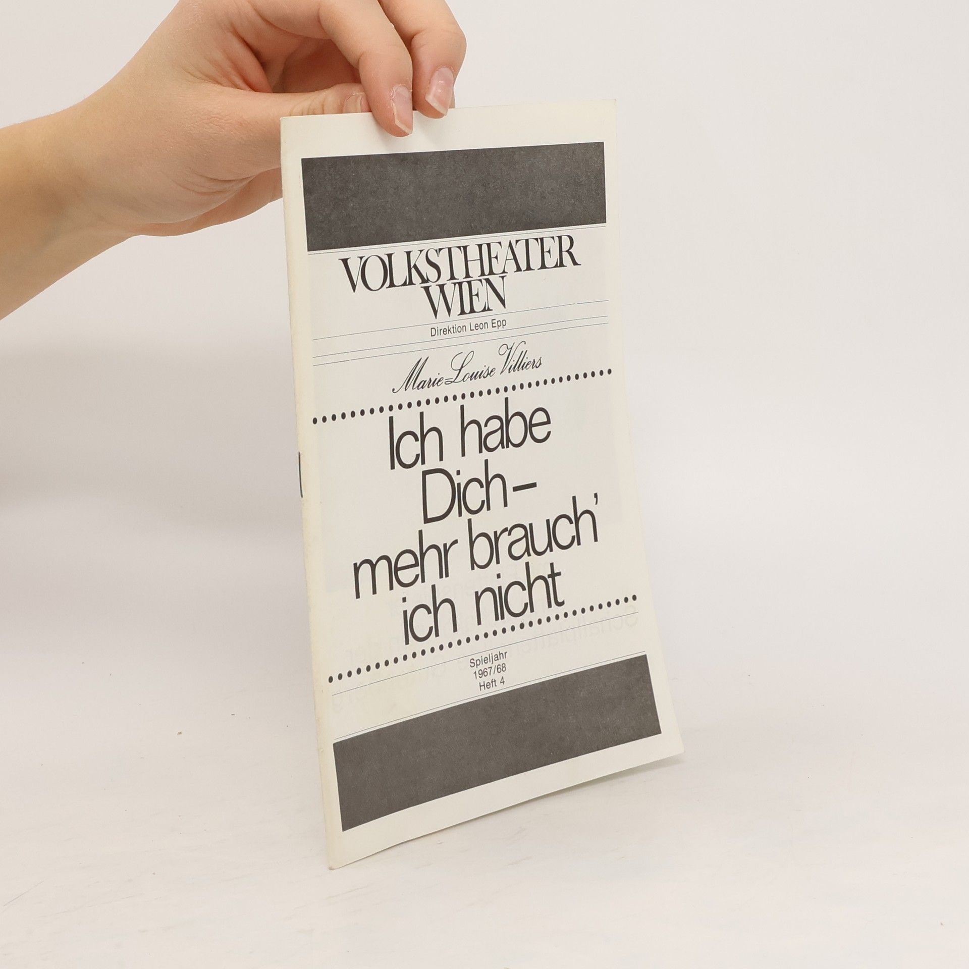 Leon Epp Ich habe Dich mehr brauch' ich nicht