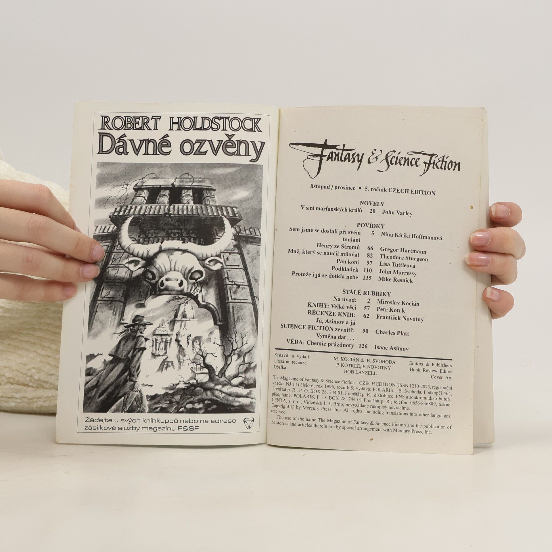 kolektiv Fantasy and Science Fiction 11. - 12./1996