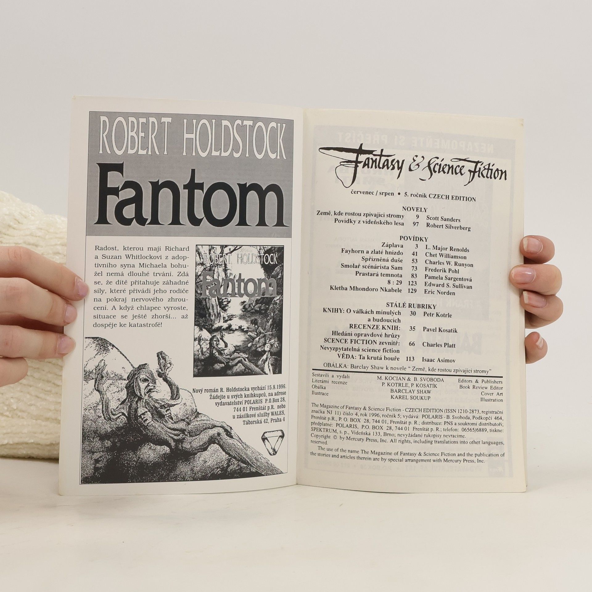 kolektiv Fantasy and Science Fiction 7. - 8./1996