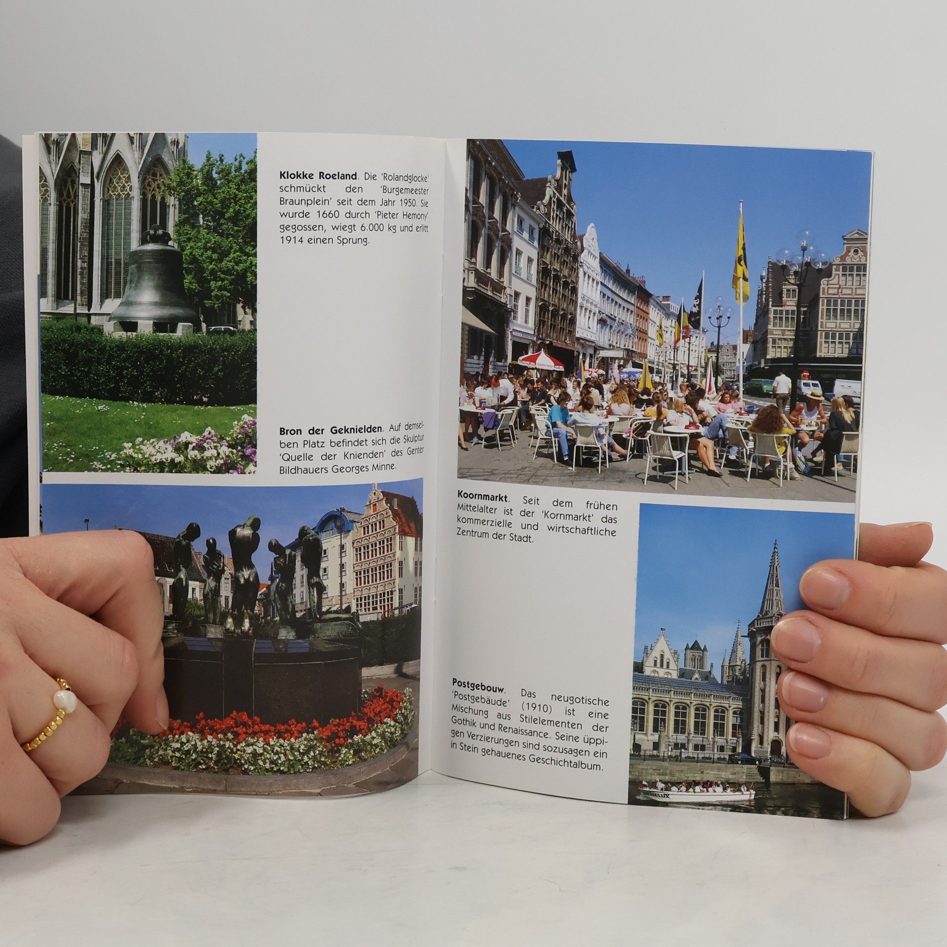 Autorenkollektiv Ein Spaziergang durch Gent. Stadtplan und 58 Farbfotos