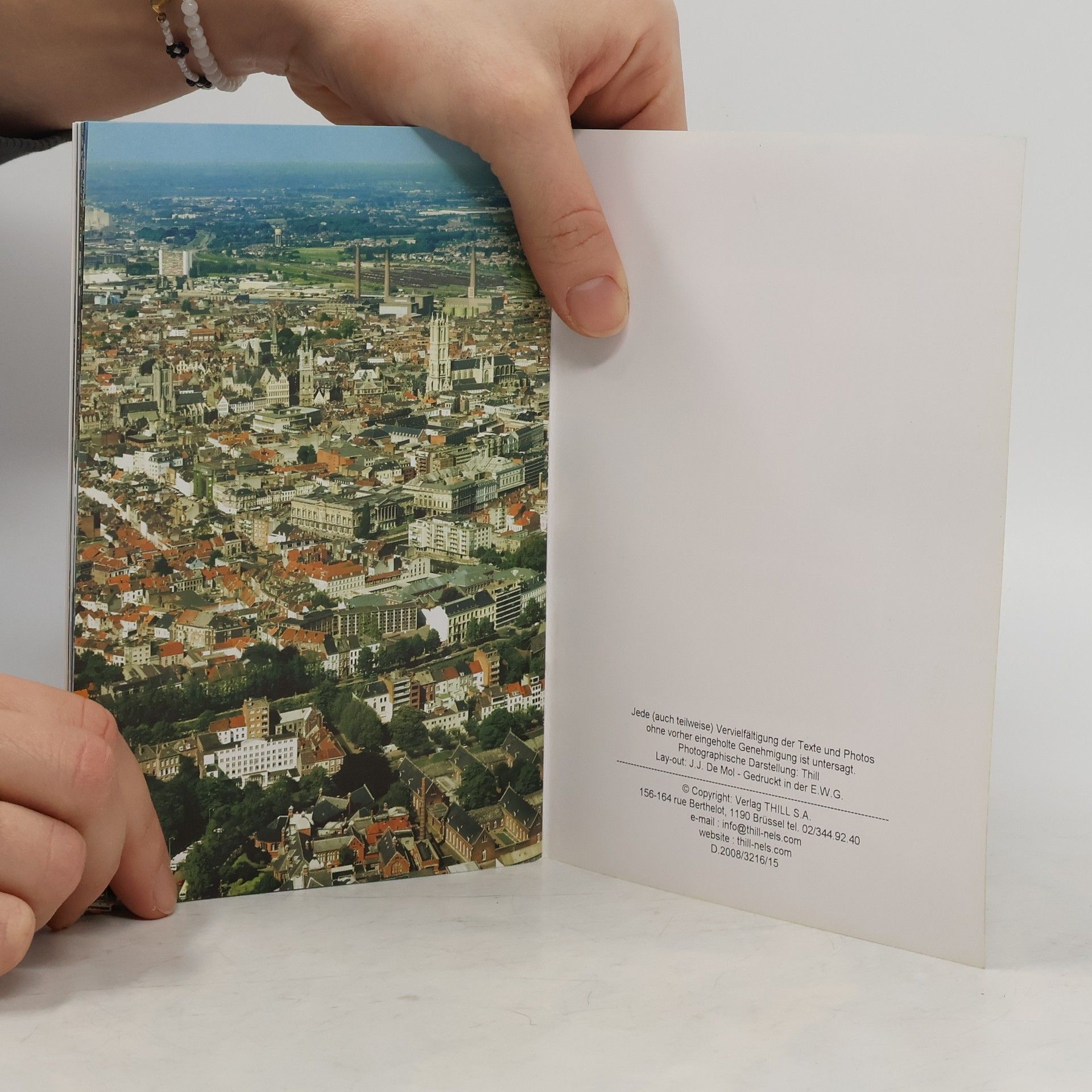 Autorenkollektiv Ein Spaziergang durch Gent. Stadtplan und 58 Farbfotos