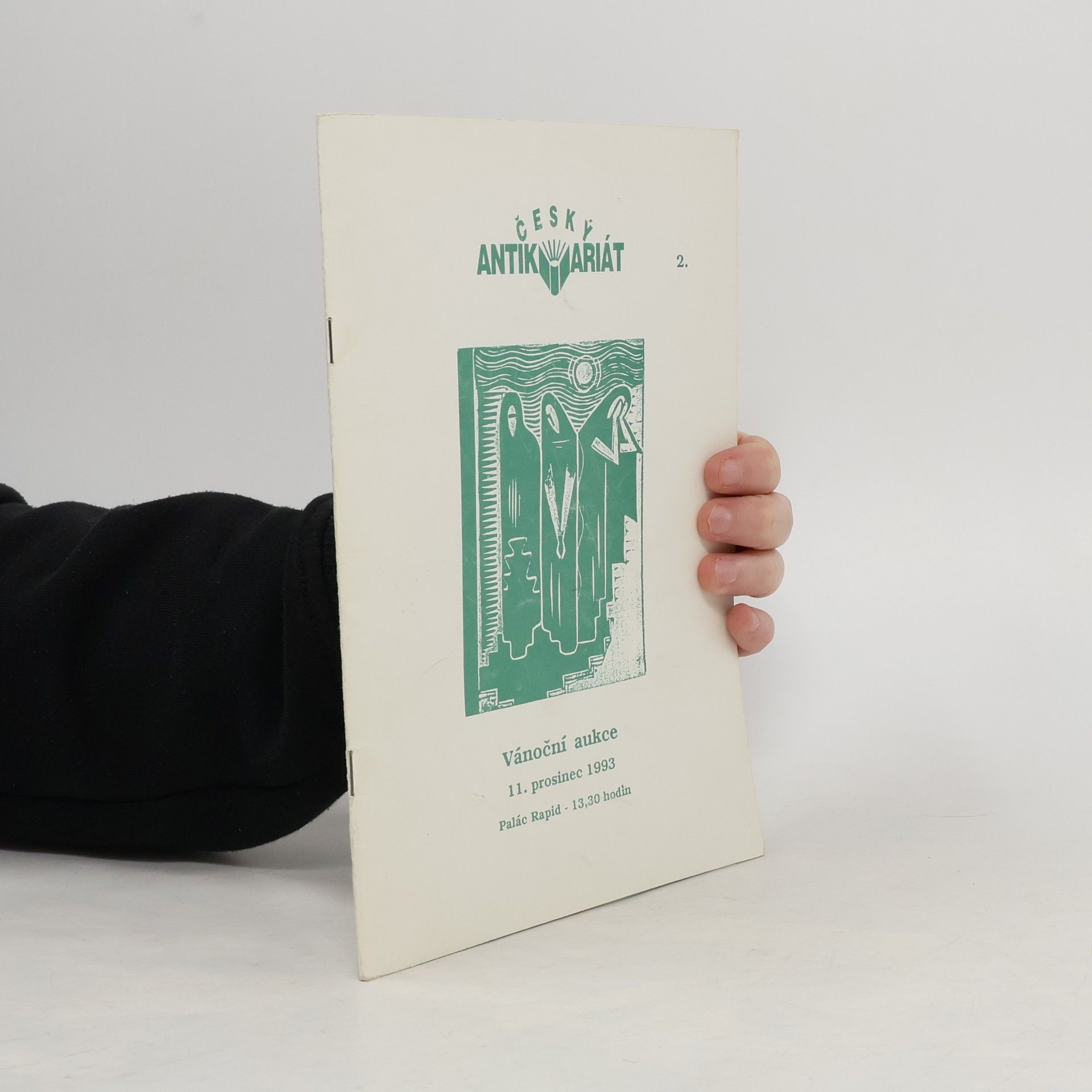 Collectif d'auteurs Český antikvariát. Vánoční aukce 11. prosinec 1993