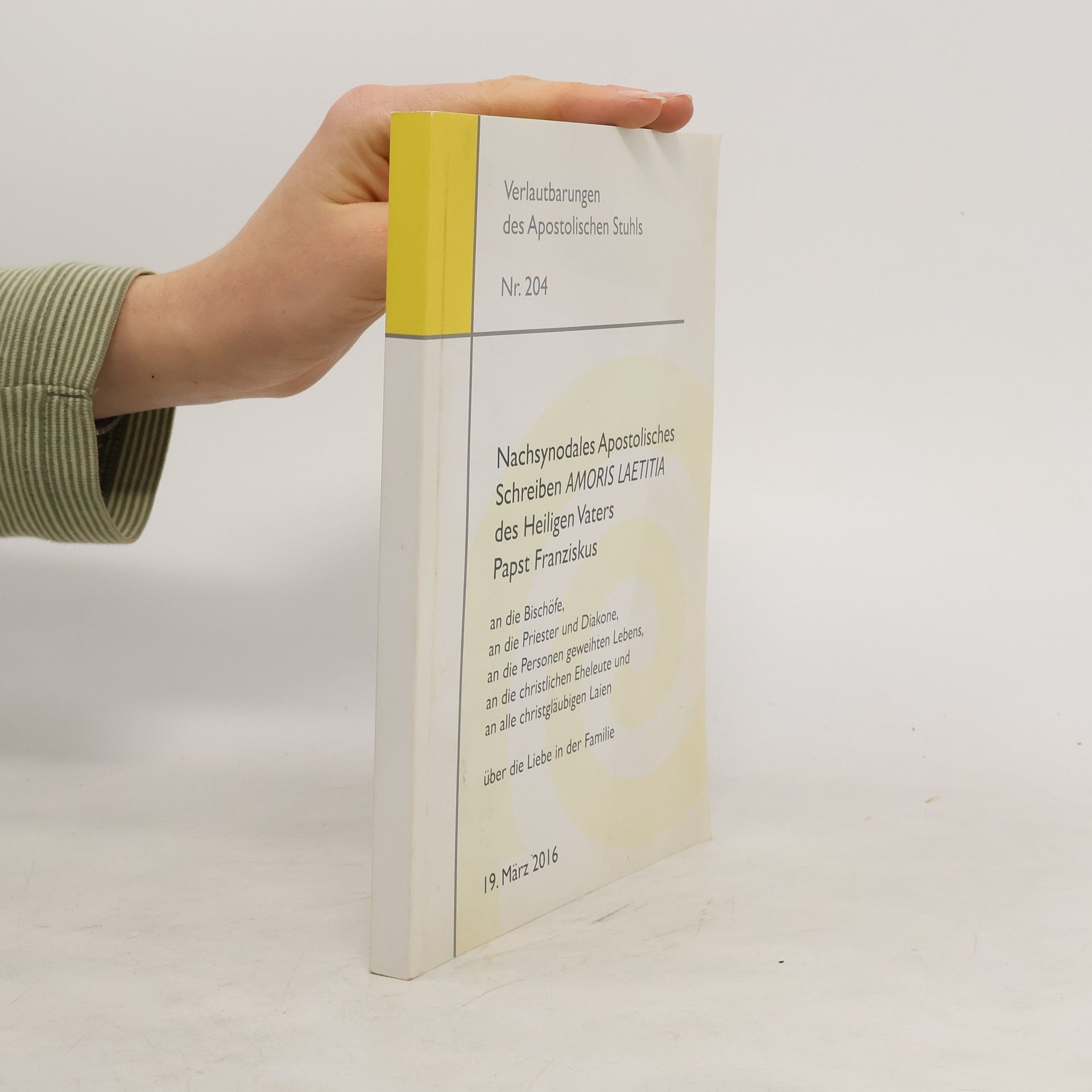 kolektiv Verlautbarungen des Apostolischen Stuhls 204