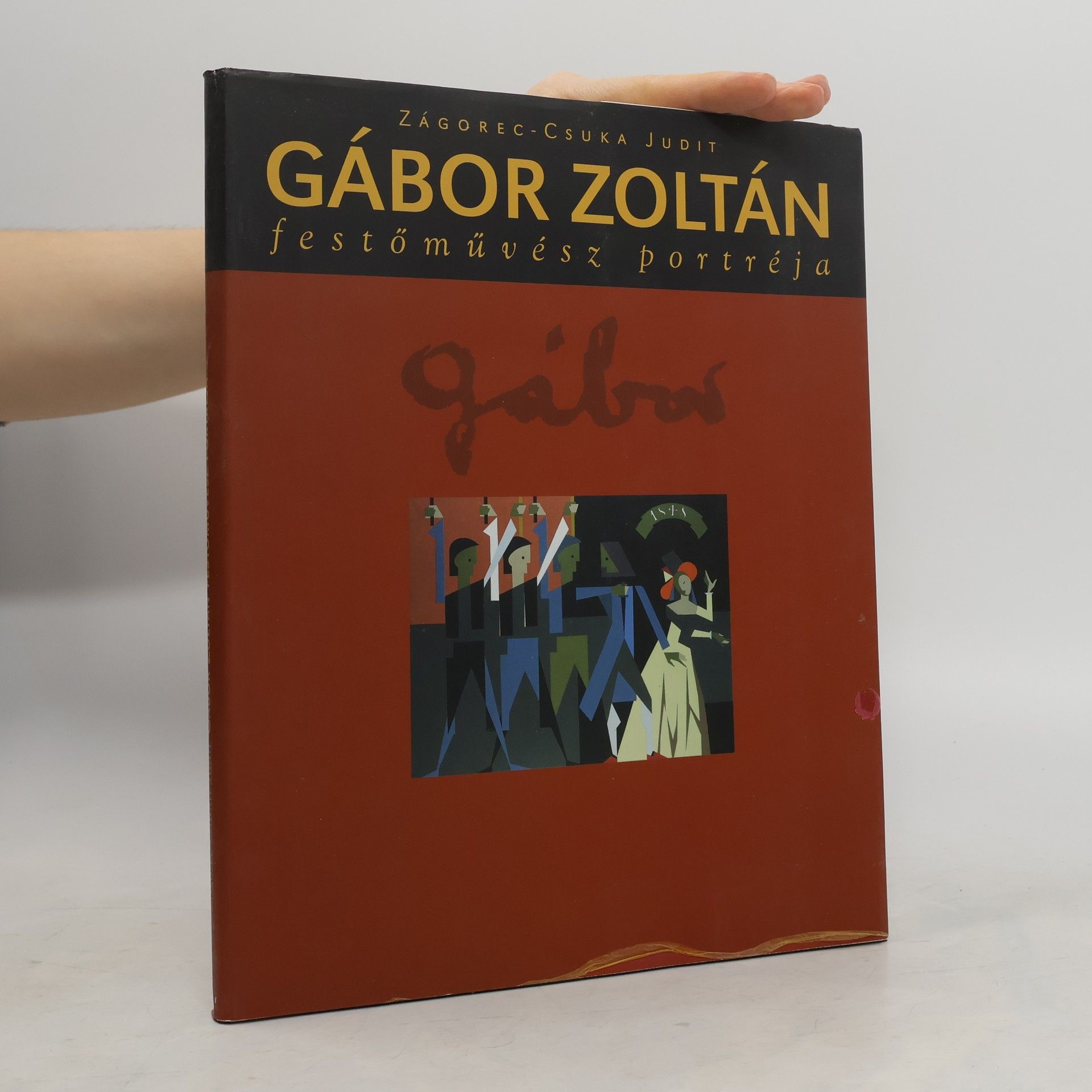 Judit Zágorec-Csuka Gábor Zoltán festőművész portréja