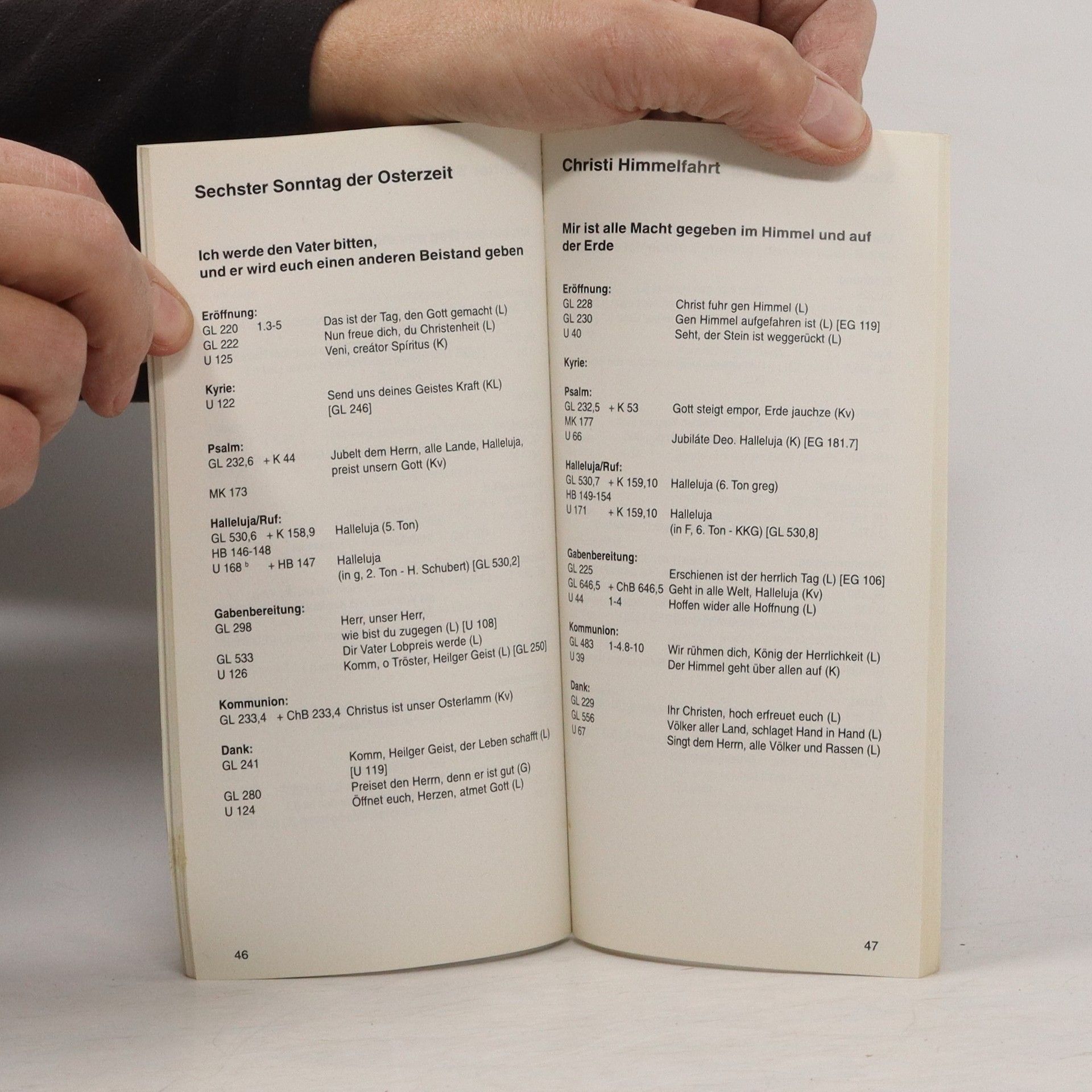 Autorenkollektiv Liedplan. Lesejahr A. Vorschläge für Gesänge zur Messfeier