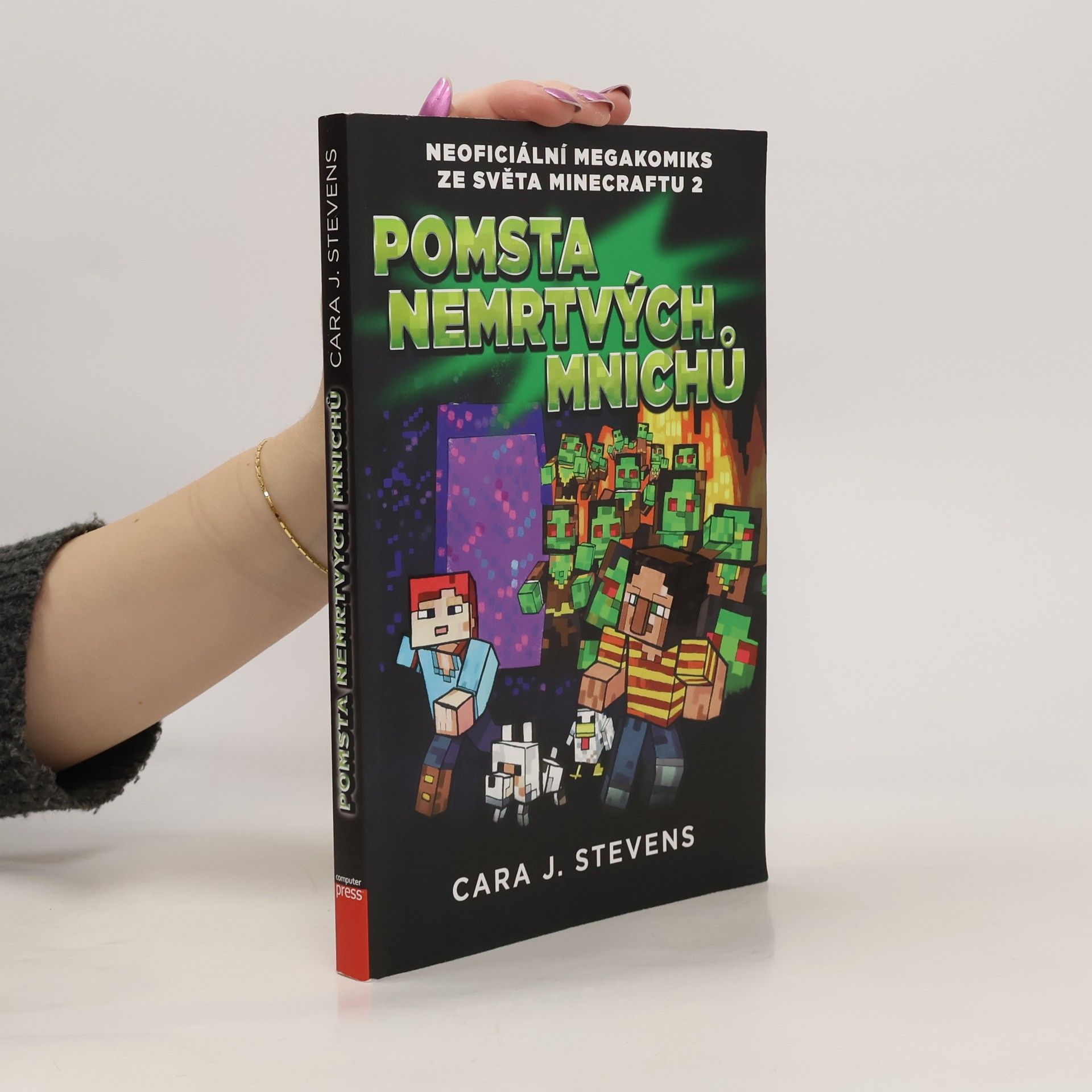 Cara J. Stevens Pomsta nemrtvých mnichů. Neoficiální megakomix ze světa Minecraftu 2