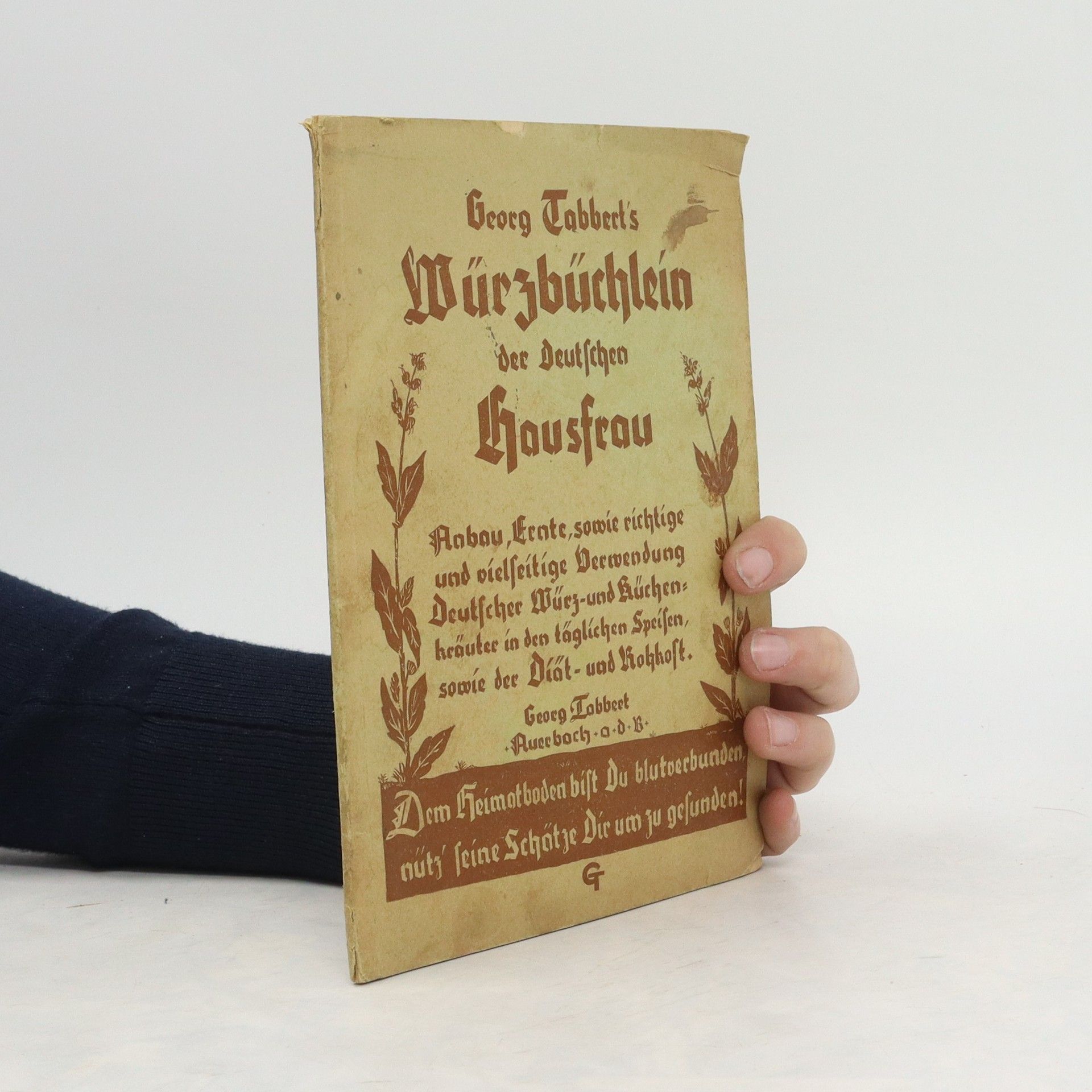 Georg Tabbert Würzbüchlein der Deutschen Hausfrau