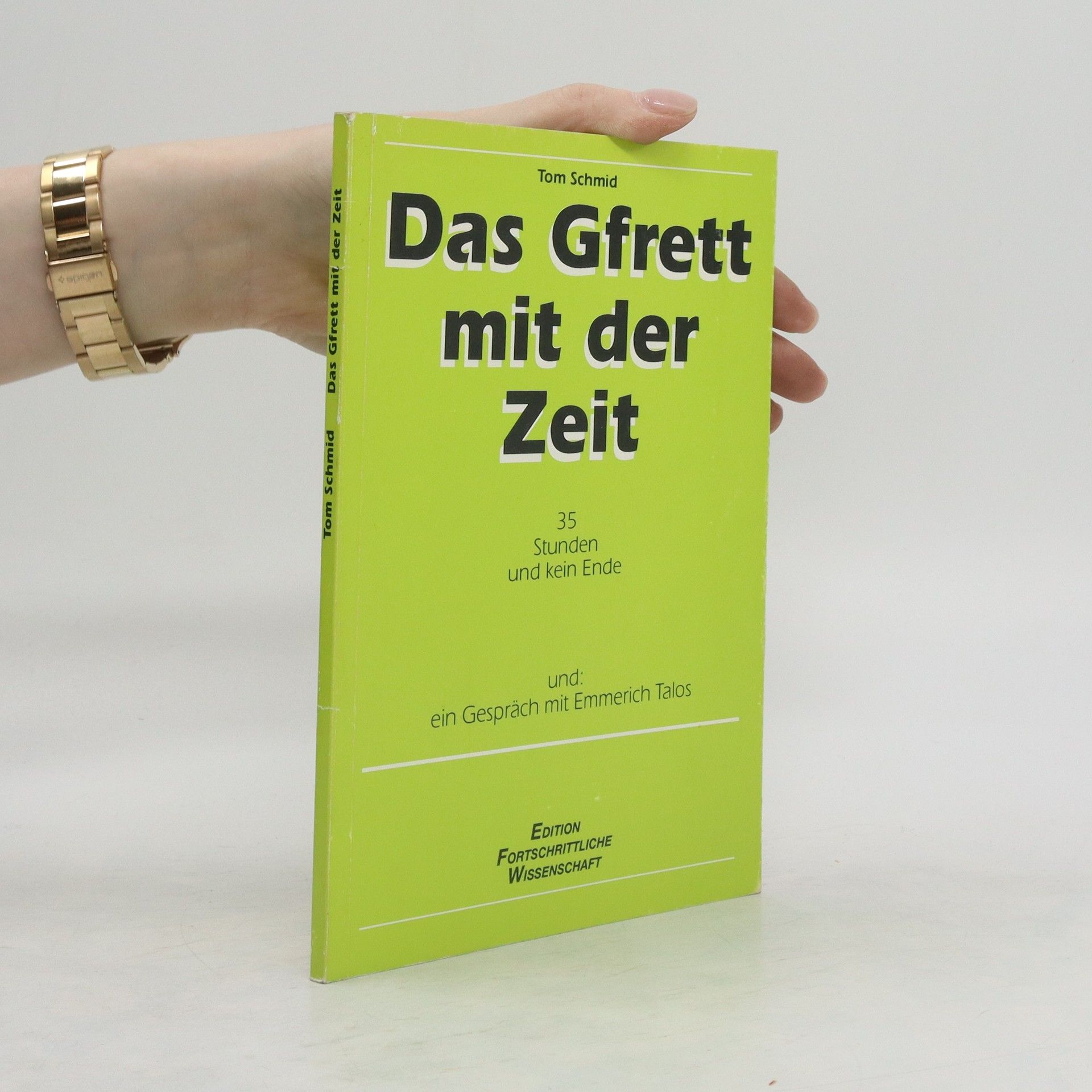 Das Gfrett mit der Zeit