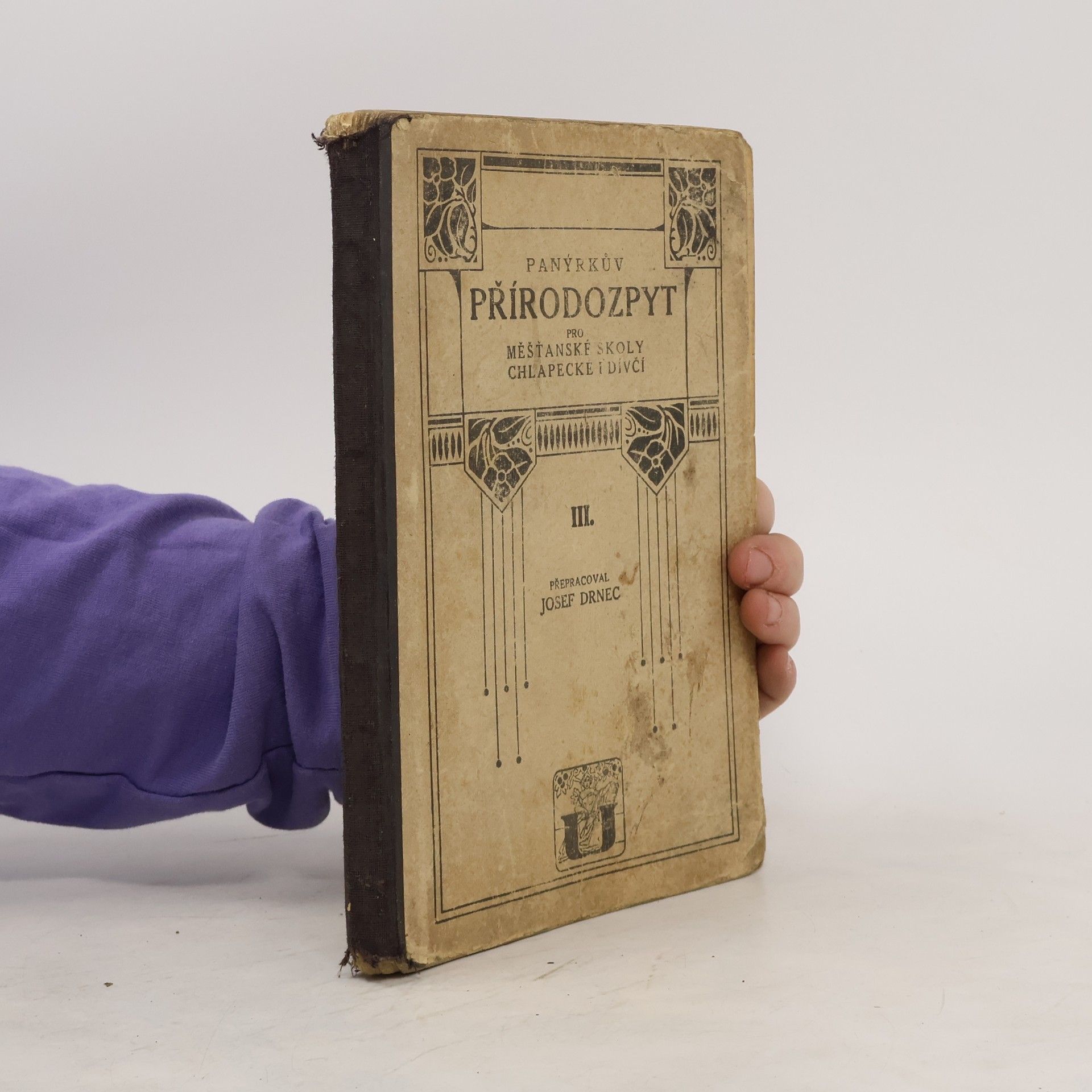 Panýrkův přírodozpyt pro měšťanské školy chlapecké i dívčí III.