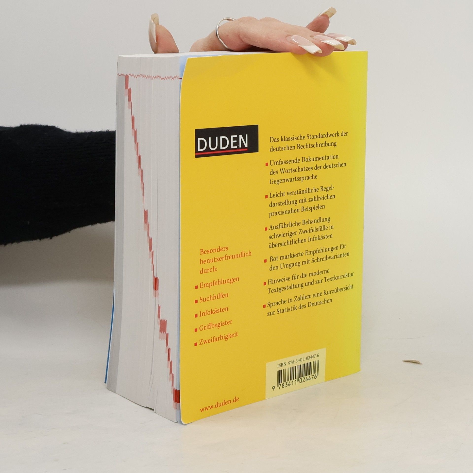 Autores varios Duden - die deutsche Rechtschreibung
