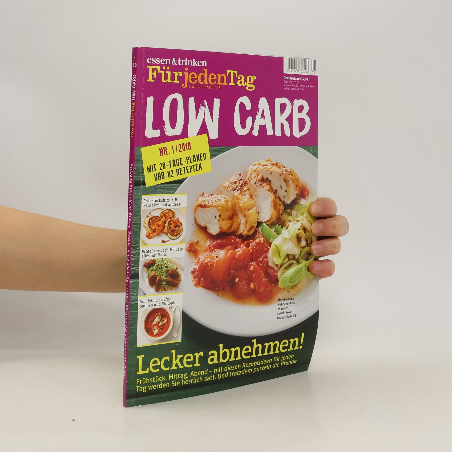 Collectif d'auteurs Für jeden Tag. Low Carb 1/2018