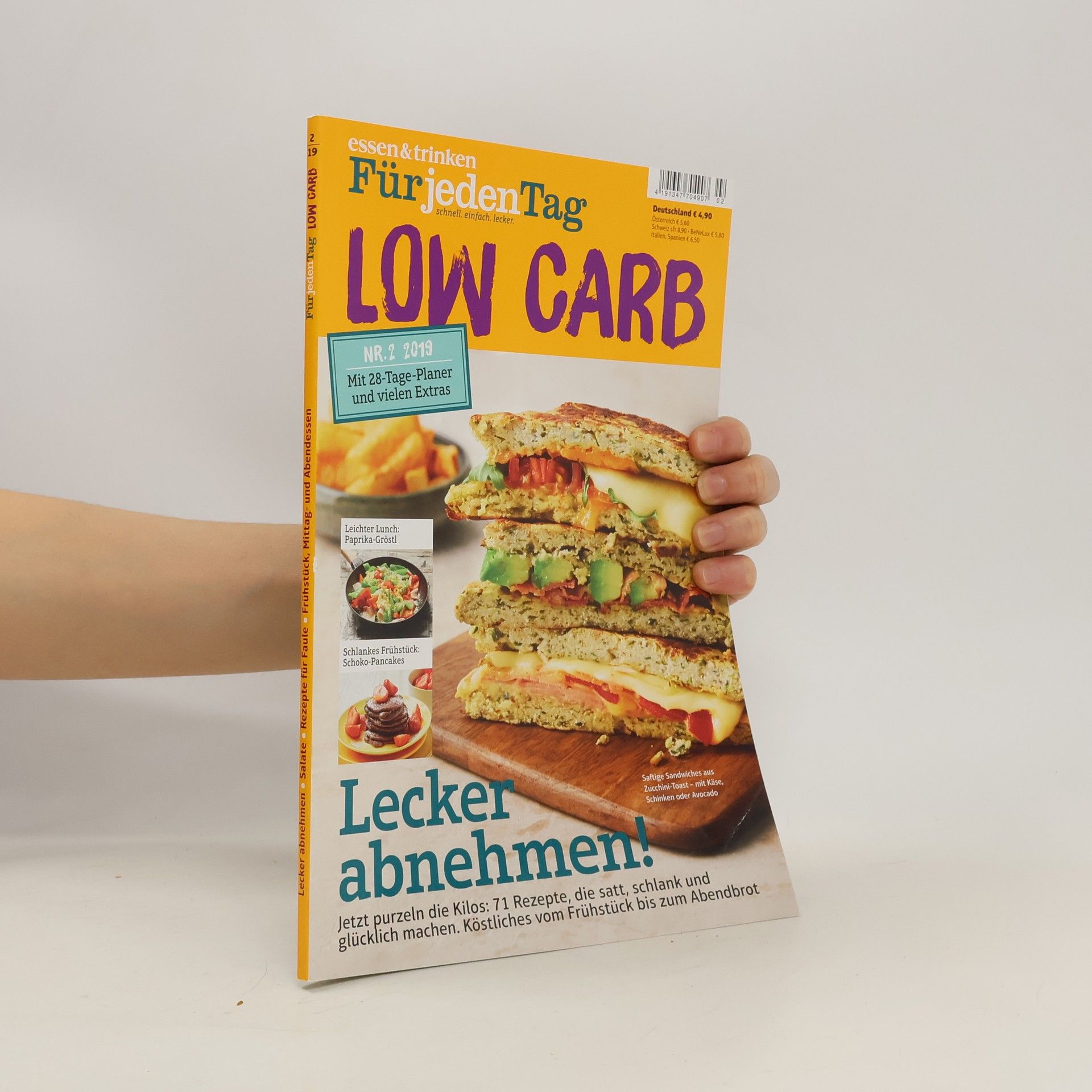 Collectif d'auteurs Für jeden Tag. Low Carb 2/2019