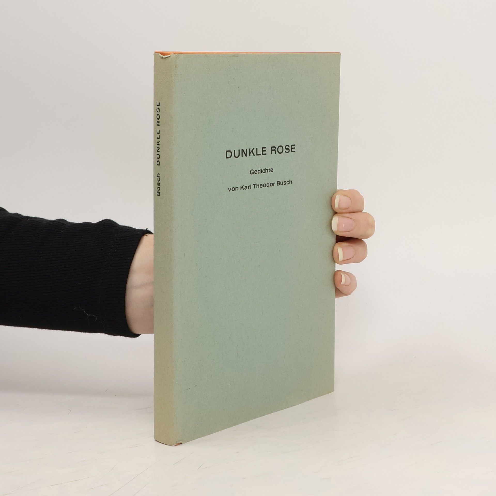 Karl Theodor Busch Dunkle Rose Gedichte