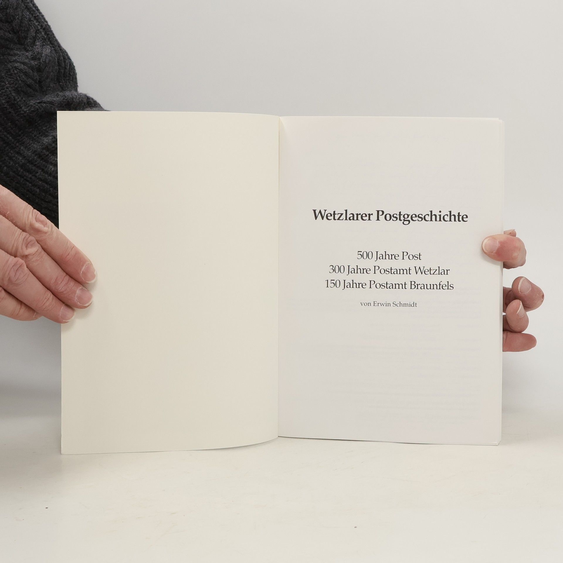 kolektiv Hessische Postgeschichte. 500 Jahre Post. 35/1990