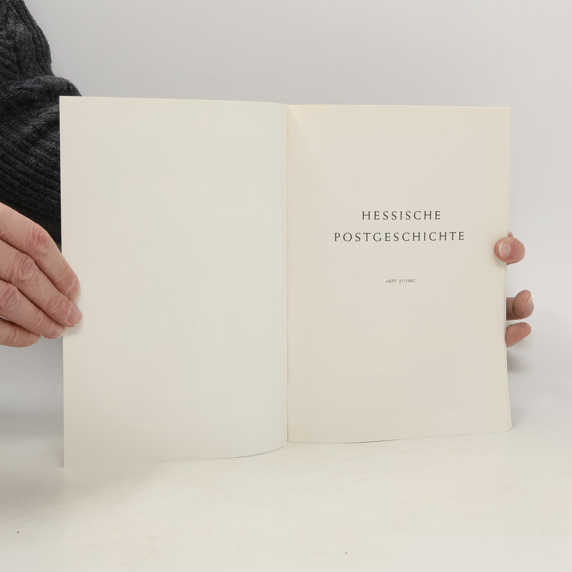Autorenkollektiv Hessische Postgeschichte 27/1982
