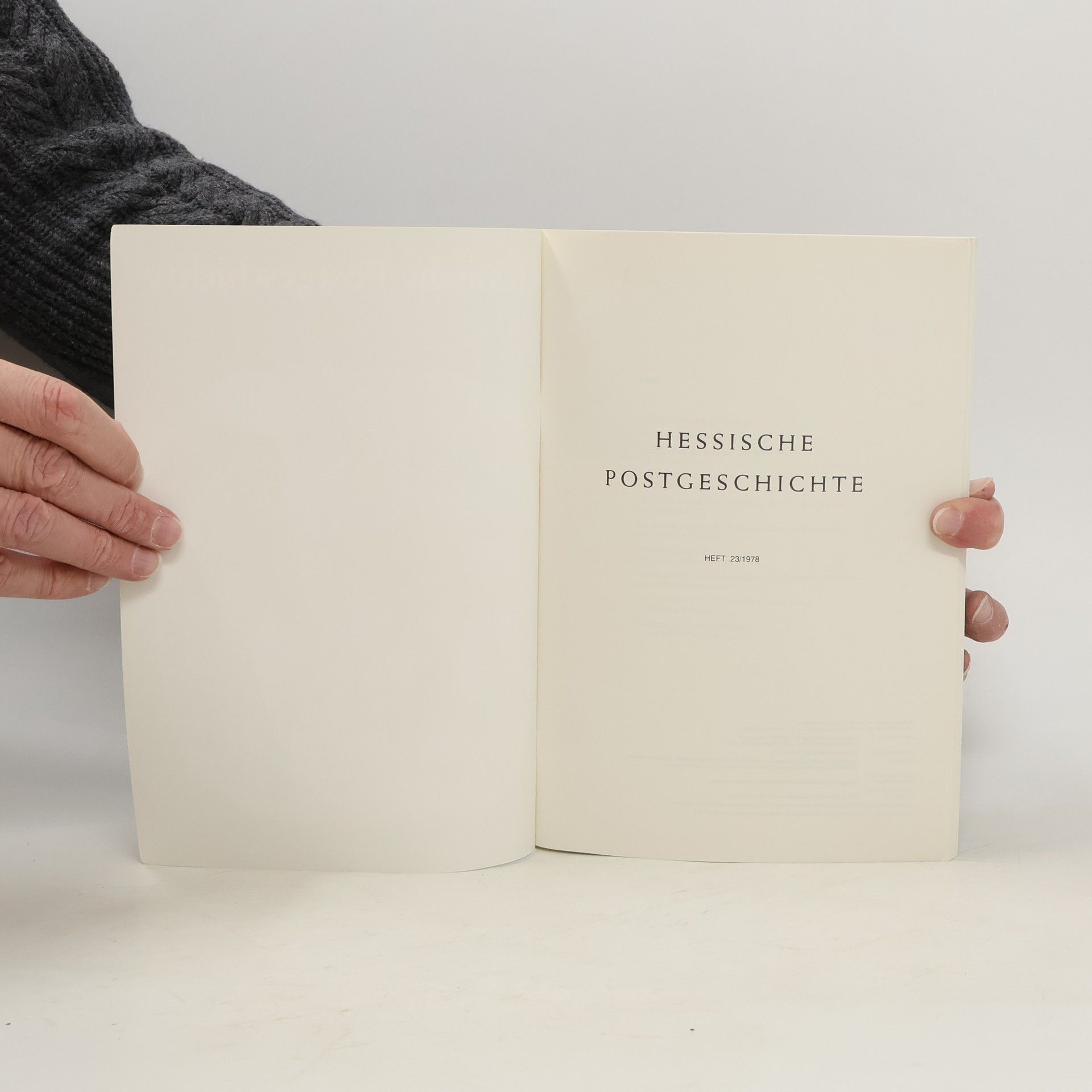 kolektiv Hessische Postgeschichte 23/1978