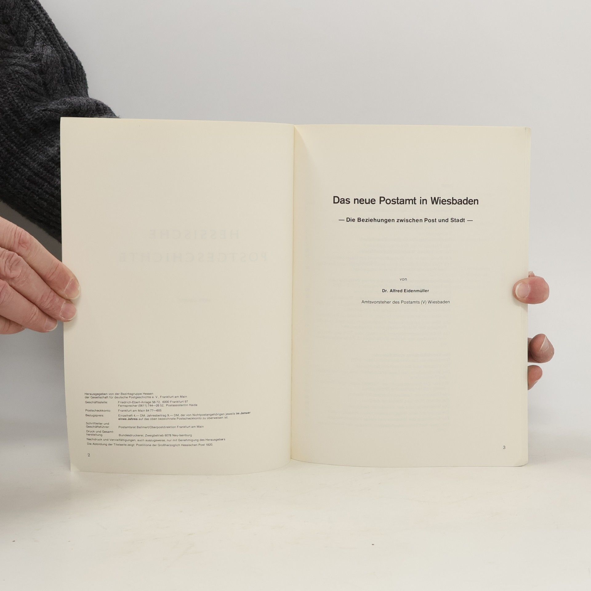 kolektiv Hessische Postgeschichte 22/1977